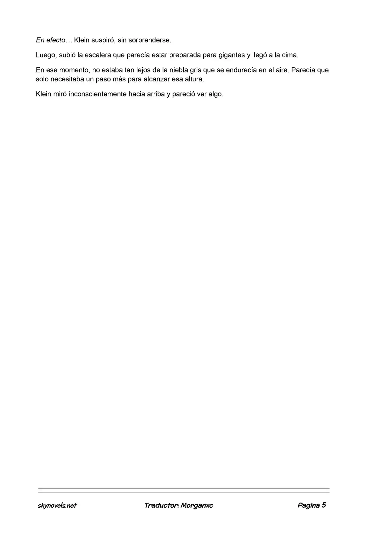 Lord Of The Mysteries (Novela) - Capítulo 665 - Página 5 - LectorTMOo
