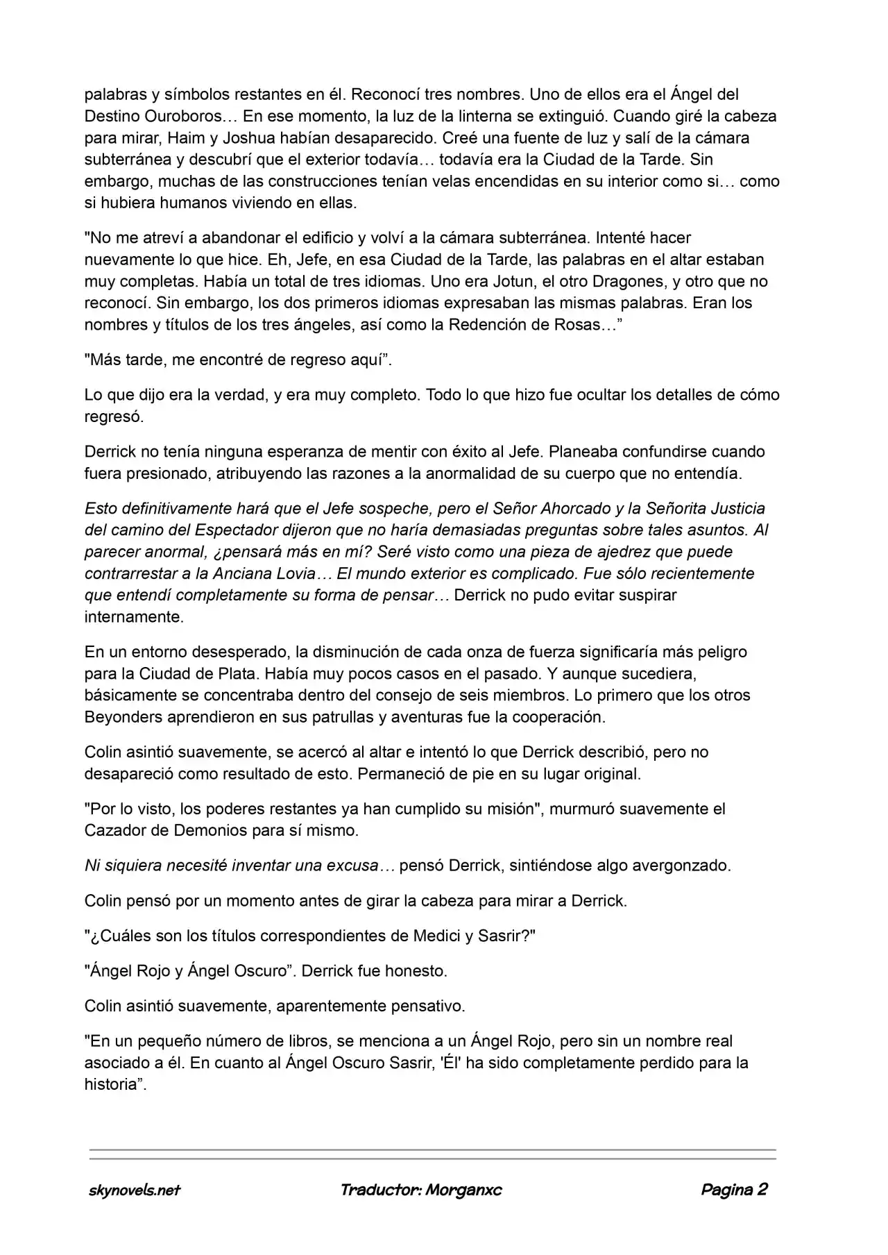 Lord Of The Mysteries (Novela) - Capítulo 668 - Página 2 - LectorTMOo
