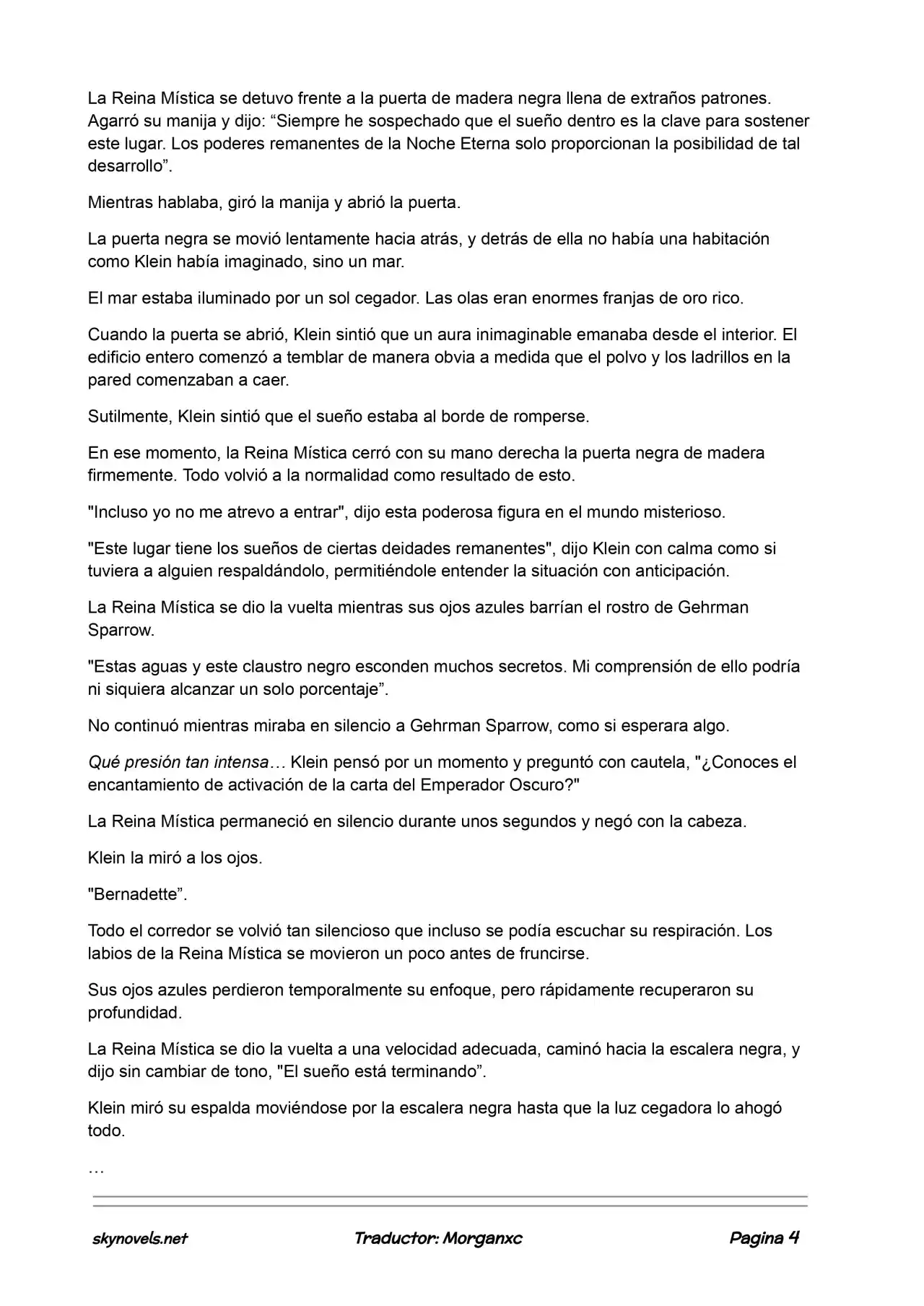 Lord Of The Mysteries (Novela) - Capítulo 669 - Página 4 - LectorTMOo