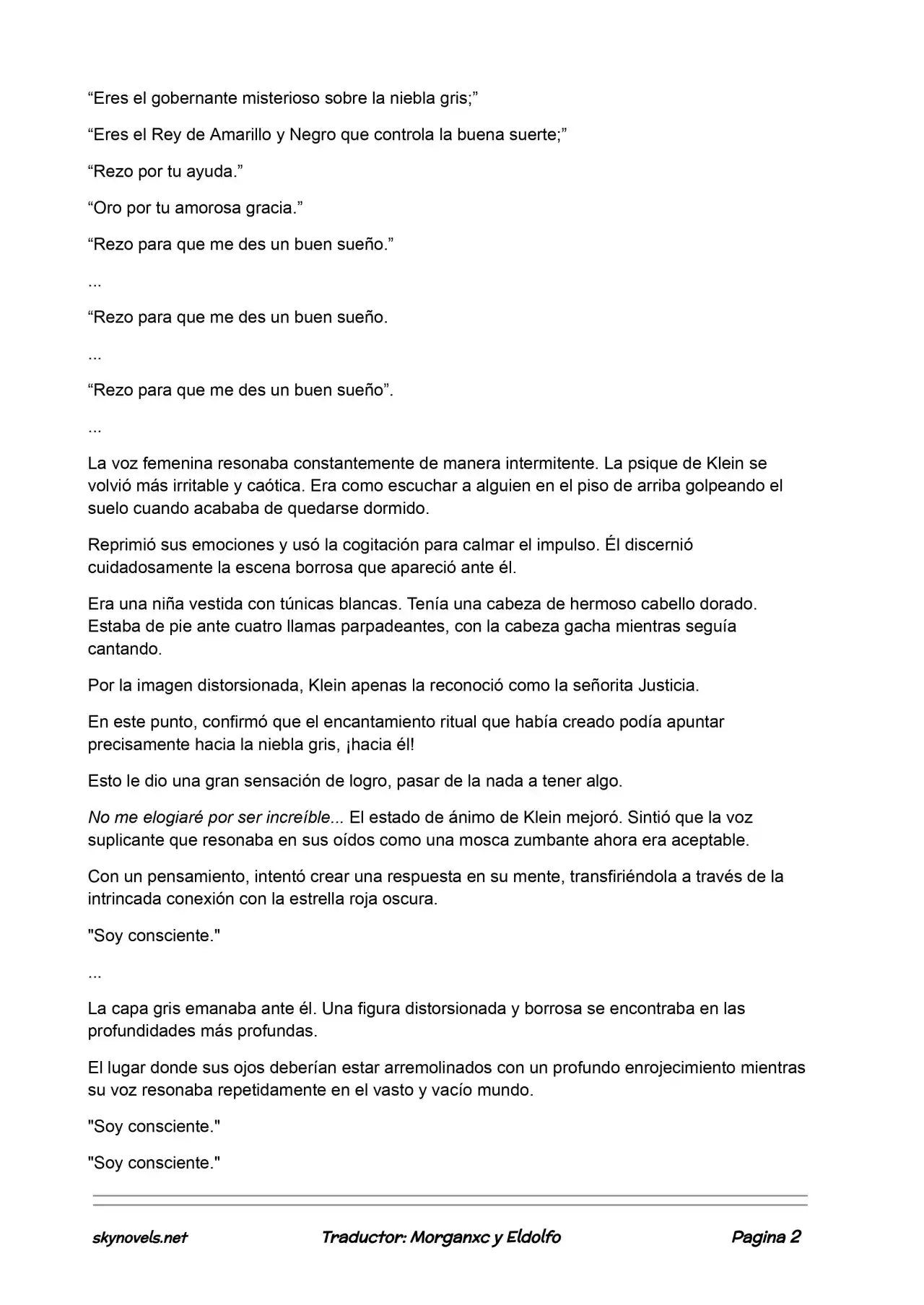 Lord Of The Mysteries (Novela) - Capítulo 67 - Página 2 - LectorTMOo