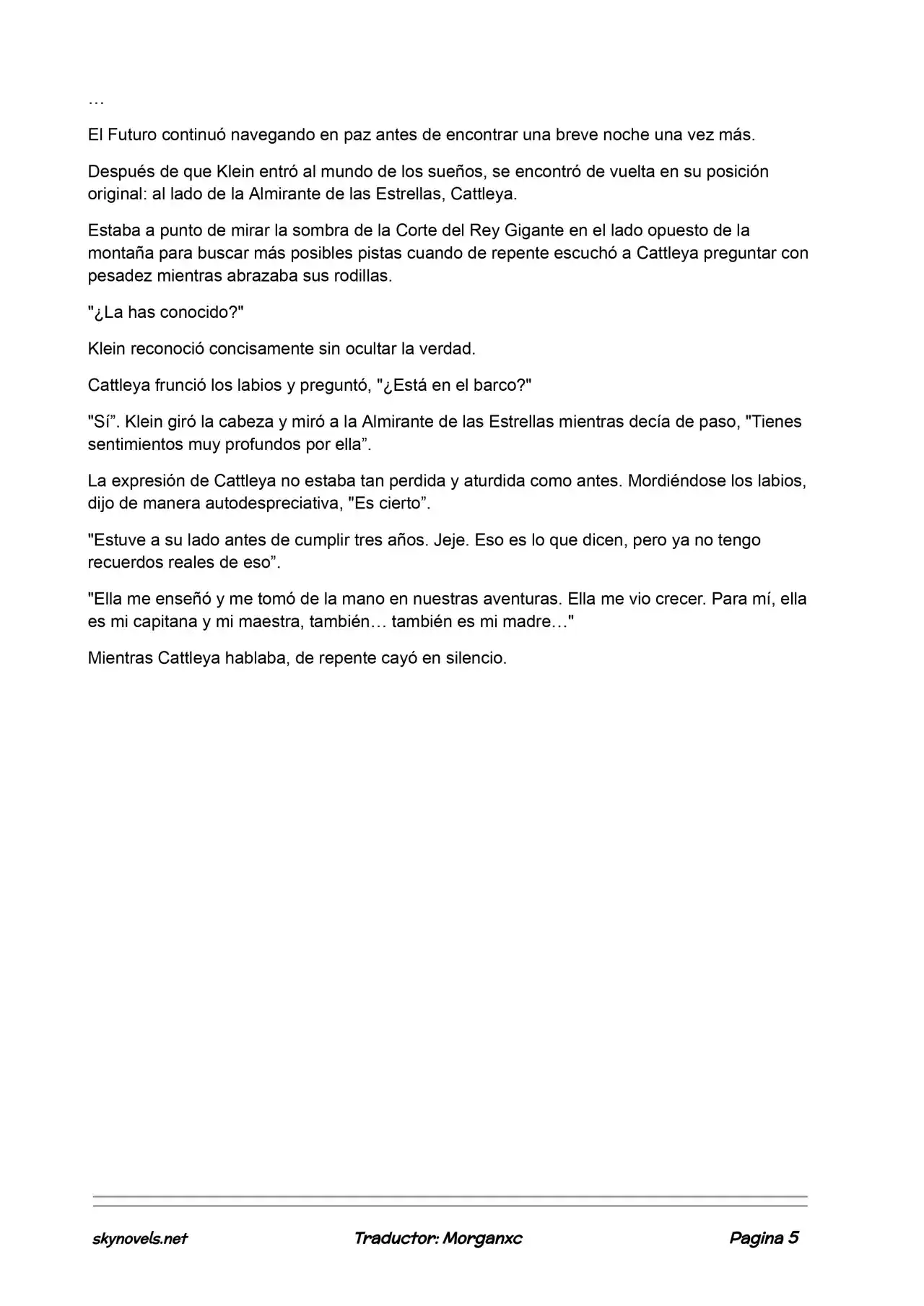 Lord Of The Mysteries (Novela) - Capítulo 671 - Página 5 - LectorTMOo