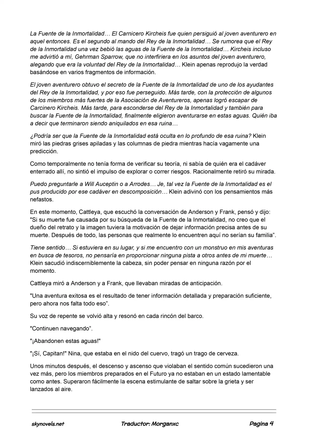 Lord Of The Mysteries (Novela) - Capítulo 673 - Página 4 - LectorTMOo