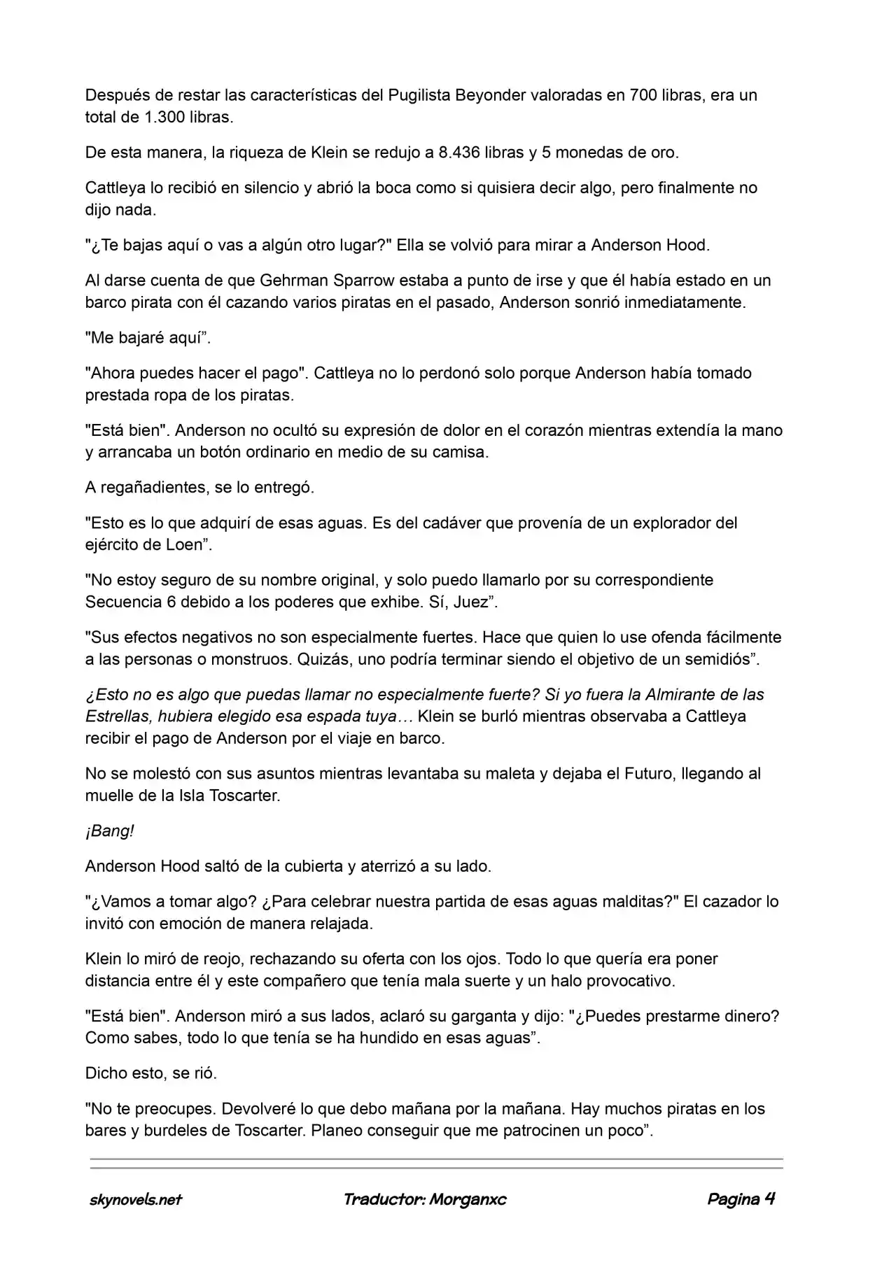 Lord Of The Mysteries (Novela) - Capítulo 674 - Página 4 - LectorTMOo