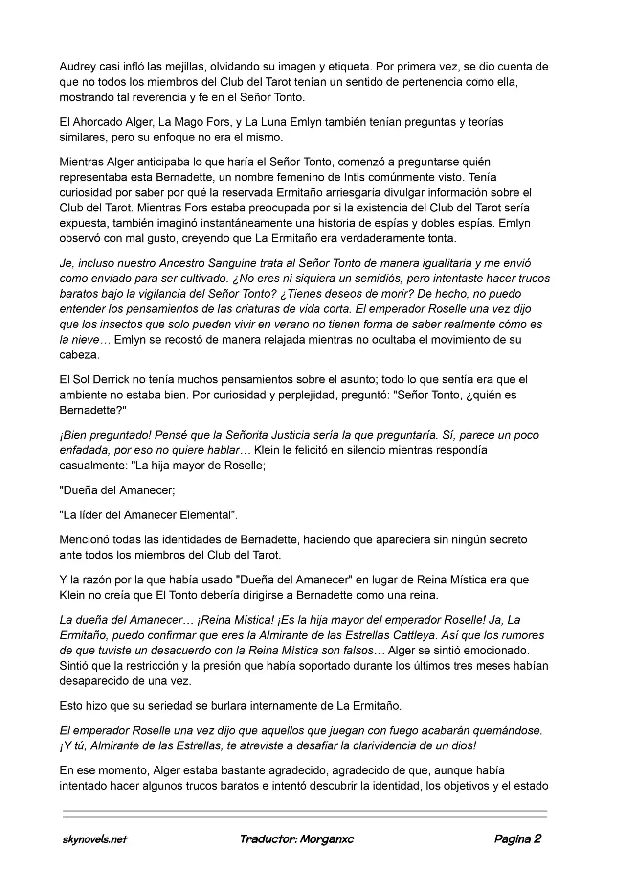 Lord Of The Mysteries (Novela) - Capítulo 678 - Página 2 - LectorTMOo