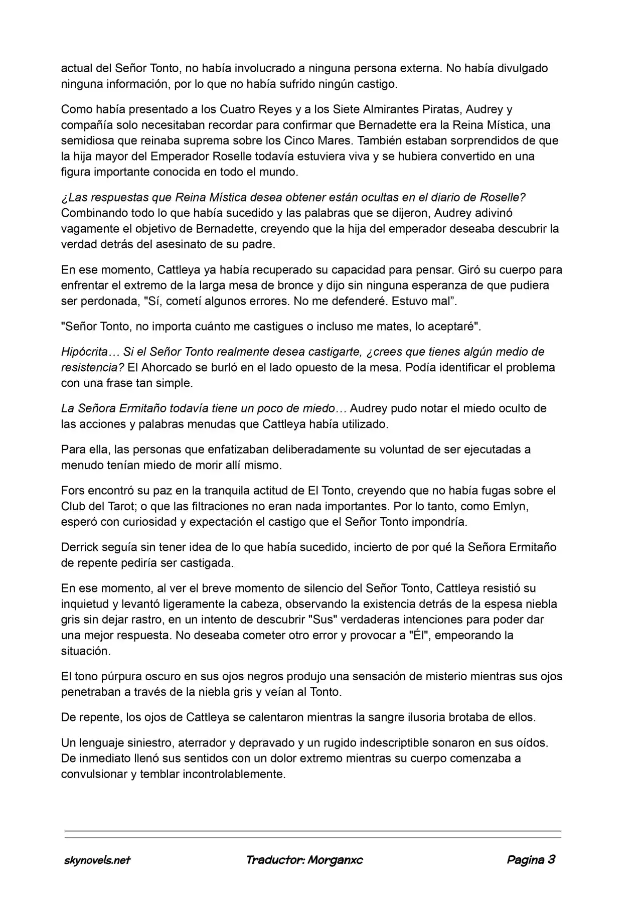 Lord Of The Mysteries (Novela) - Capítulo 678 - Página 3 - LectorTMOo