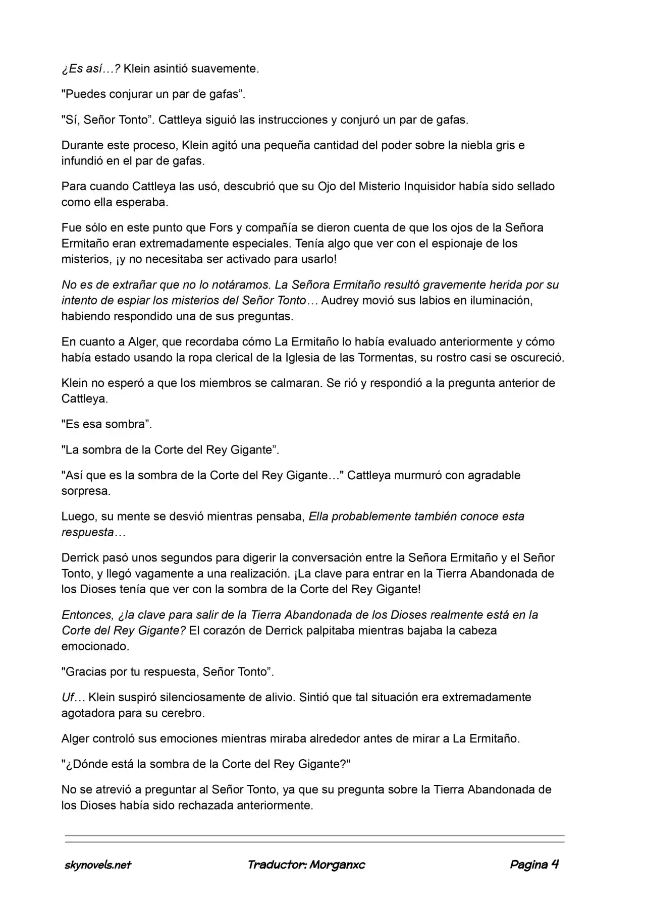 Lord Of The Mysteries (Novela) - Capítulo 681 - Página 4 - LectorTMOo