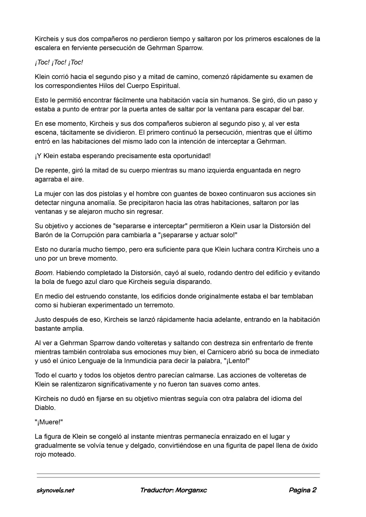 Lord Of The Mysteries (Novela) - Capítulo 684 - Página 2 - LectorTMOo