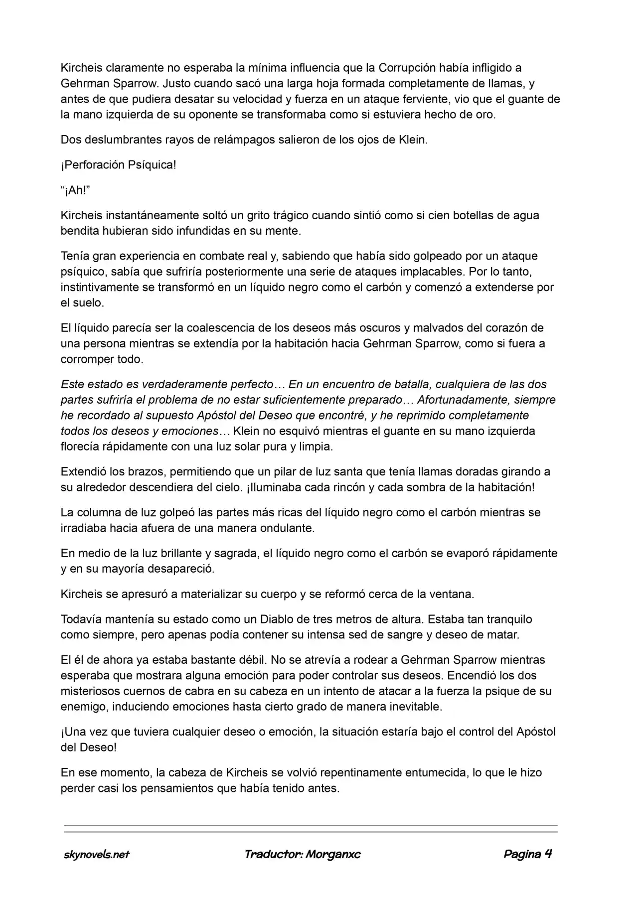 Lord Of The Mysteries (Novela) - Capítulo 684 - Página 4 - LectorTMOo