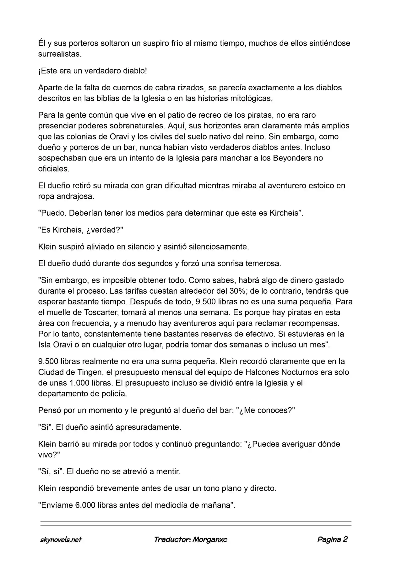Lord Of The Mysteries (Novela) - Capítulo 686 - Página 2 - LectorTMOo