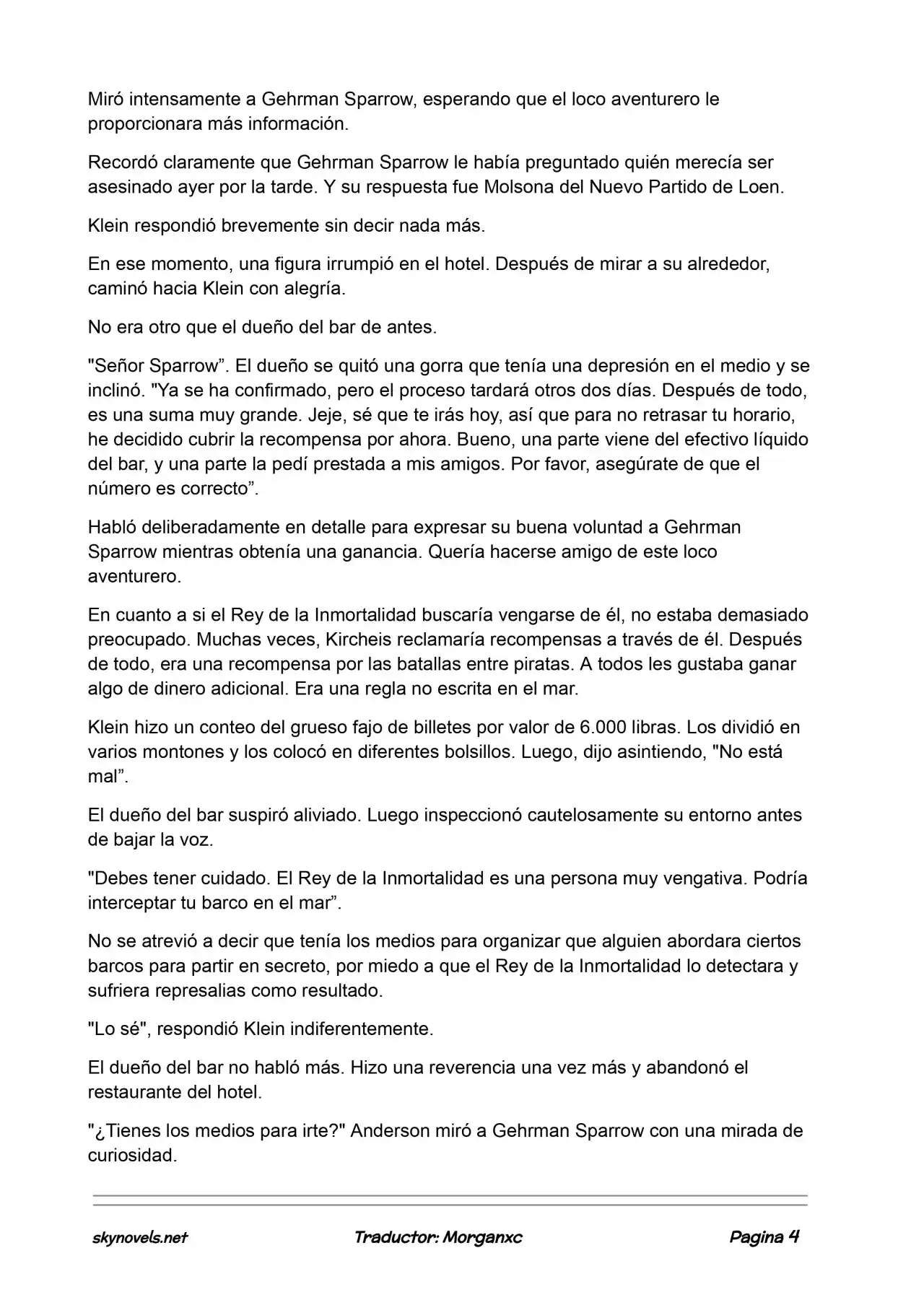 Lord Of The Mysteries (Novela) - Capítulo 687 - Página 4 - LectorTMOo