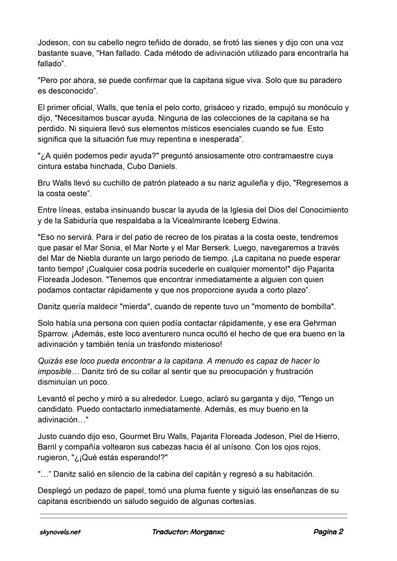 Lord Of The Mysteries (Novela) - Capítulo 690 - Página 2 - LectorTMOo