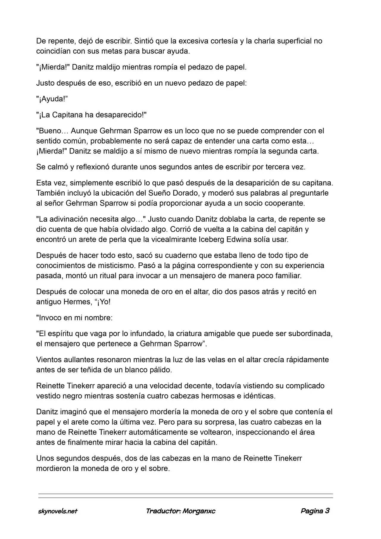 Lord Of The Mysteries (Novela) - Capítulo 690 - Página 3 - LectorTMOo