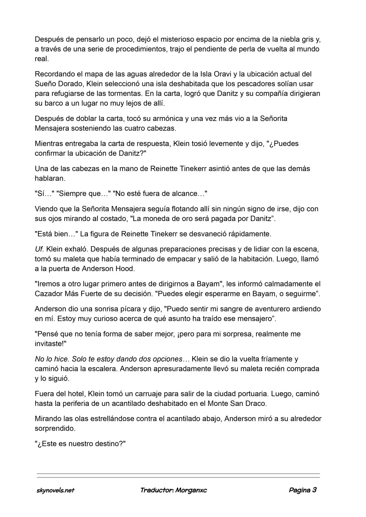 Lord Of The Mysteries (Novela) - Capítulo 691 - Página 3 - LectorTMOo