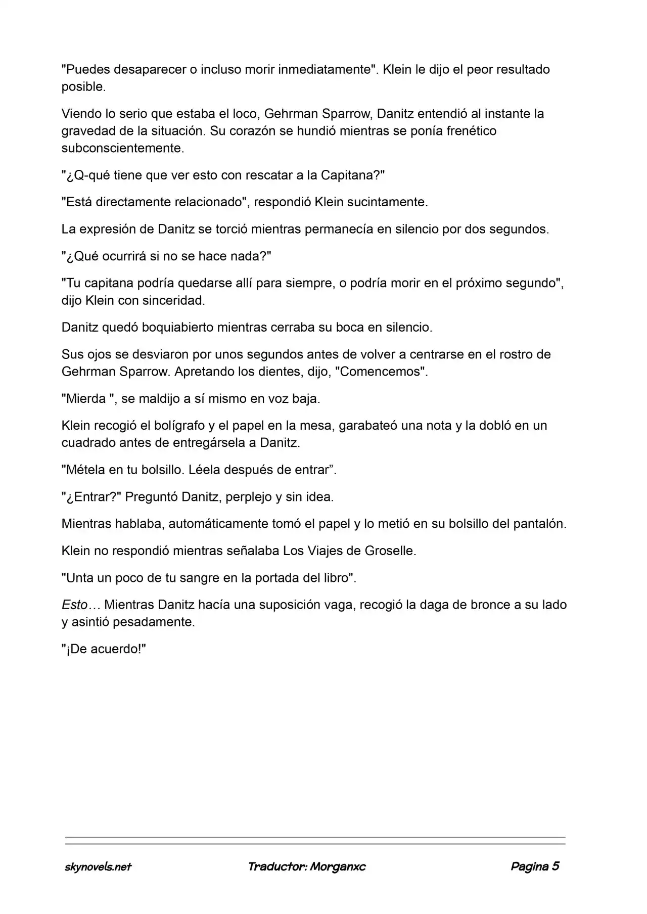Lord Of The Mysteries (Novela) - Capítulo 693 - Página 5 - LectorTMOo