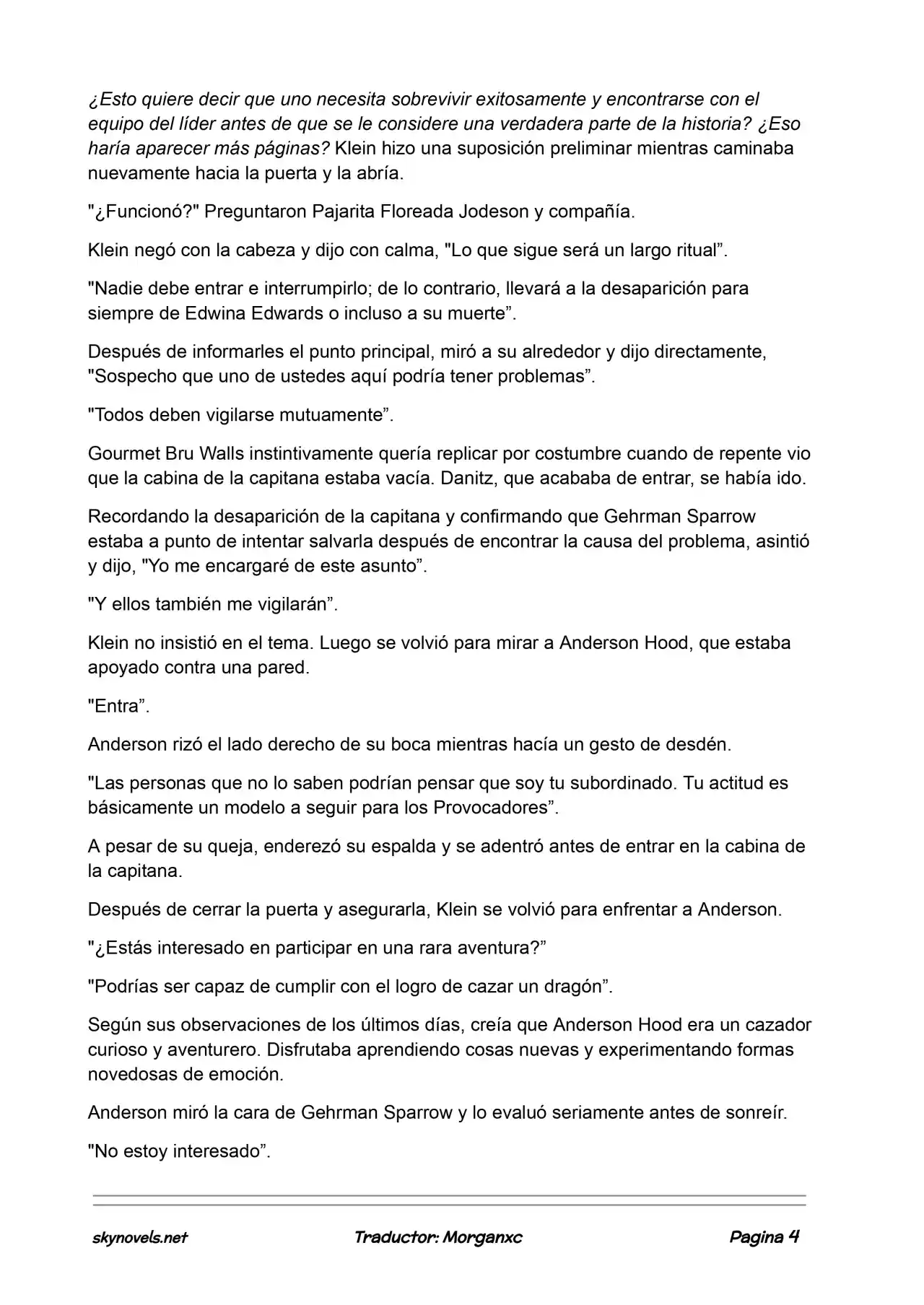 Lord Of The Mysteries (Novela) - Capítulo 694 - Página 4 - LectorTMOo