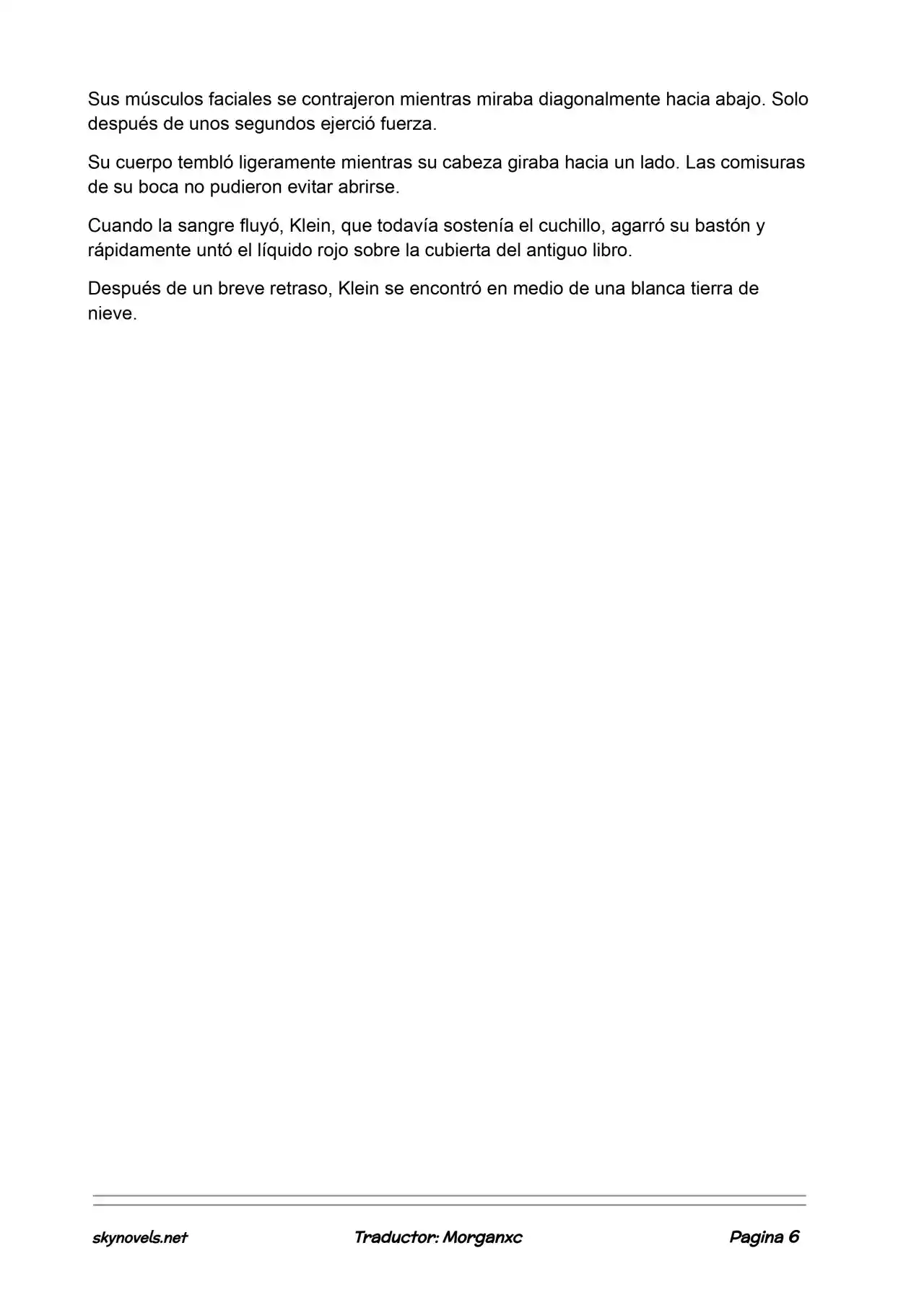 Lord Of The Mysteries (Novela) - Capítulo 694 - Página 6 - LectorTMOo