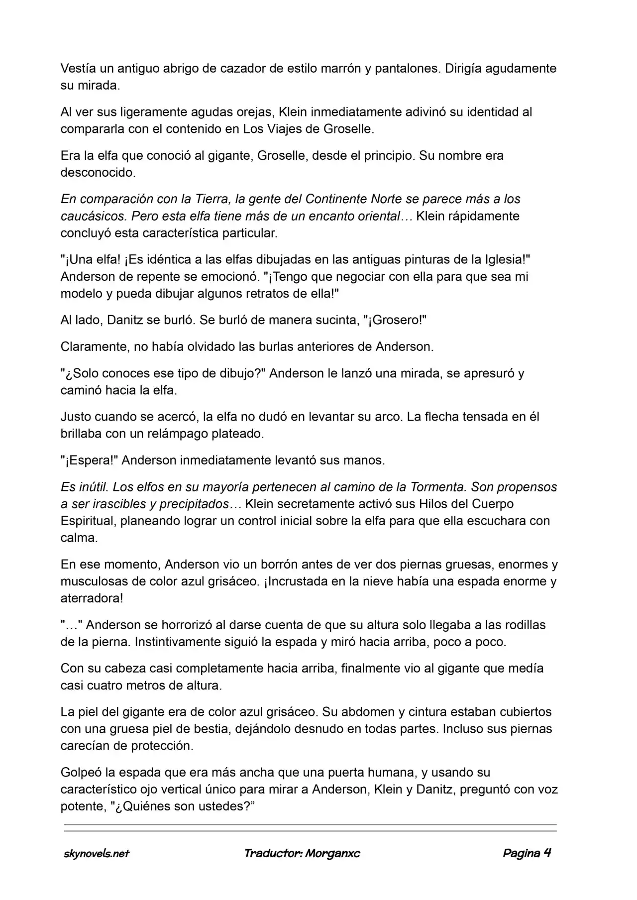 Lord Of The Mysteries (Novela) - Capítulo 696 - Página 4 - LectorTMOo