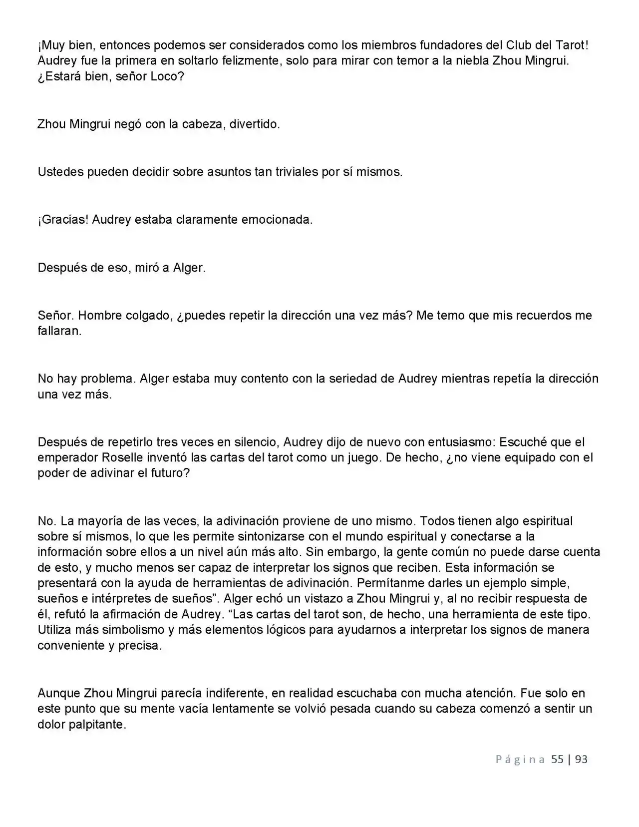 Lord Of The Mysteries (Novela) - Capítulo 7 - Página 6 - LectorTMOo