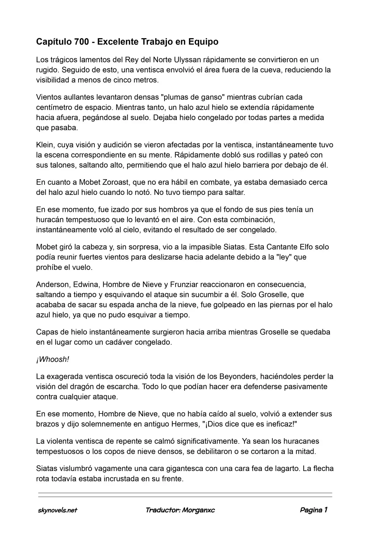 Lord Of The Mysteries (Novela) - Capítulo 700 - Página 1 - LectorTMOo