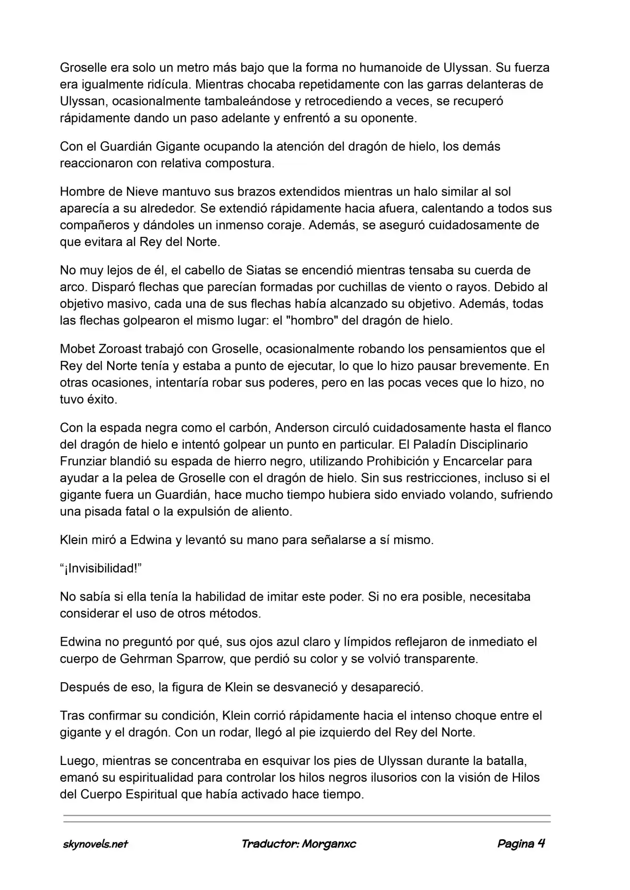 Lord Of The Mysteries (Novela) - Capítulo 700 - Página 4 - LectorTMOo