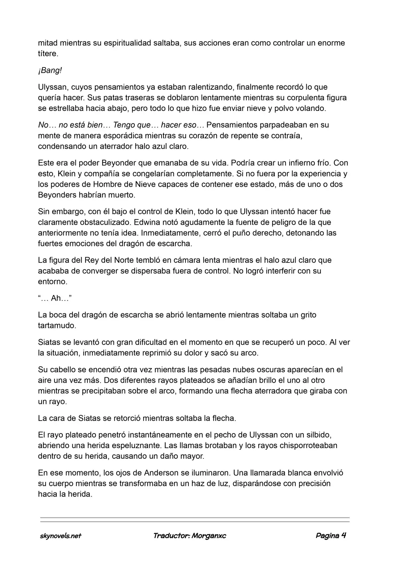 Lord Of The Mysteries (Novela) - Capítulo 701 - Página 4 - LectorTMOo