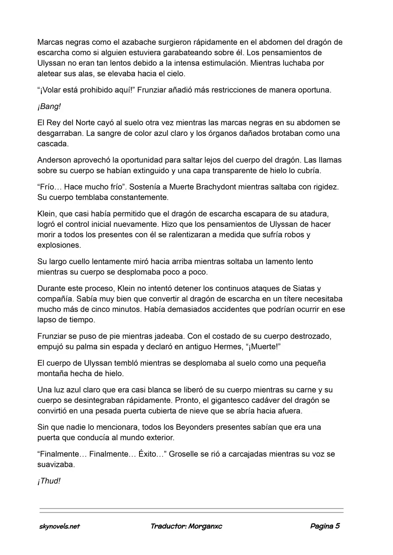 Lord Of The Mysteries (Novela) - Capítulo 701 - Página 5 - LectorTMOo