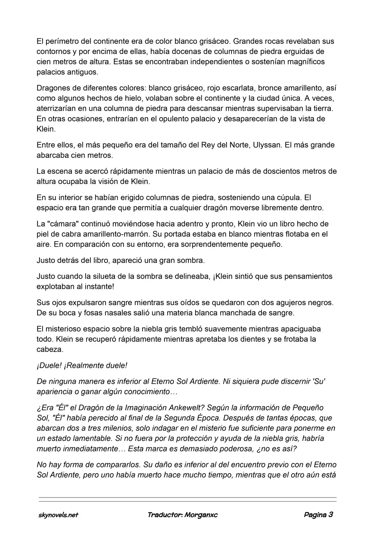 Lord Of The Mysteries (Novela) - Capítulo 704 - Página 3 - LectorTMOo