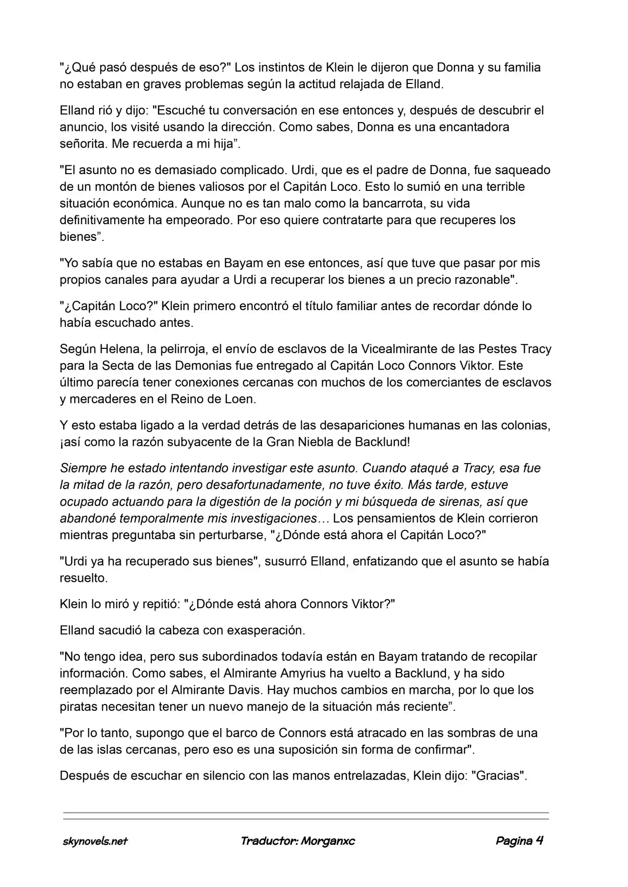 Lord Of The Mysteries (Novela) - Capítulo 709 - Página 5 - LectorTMOo