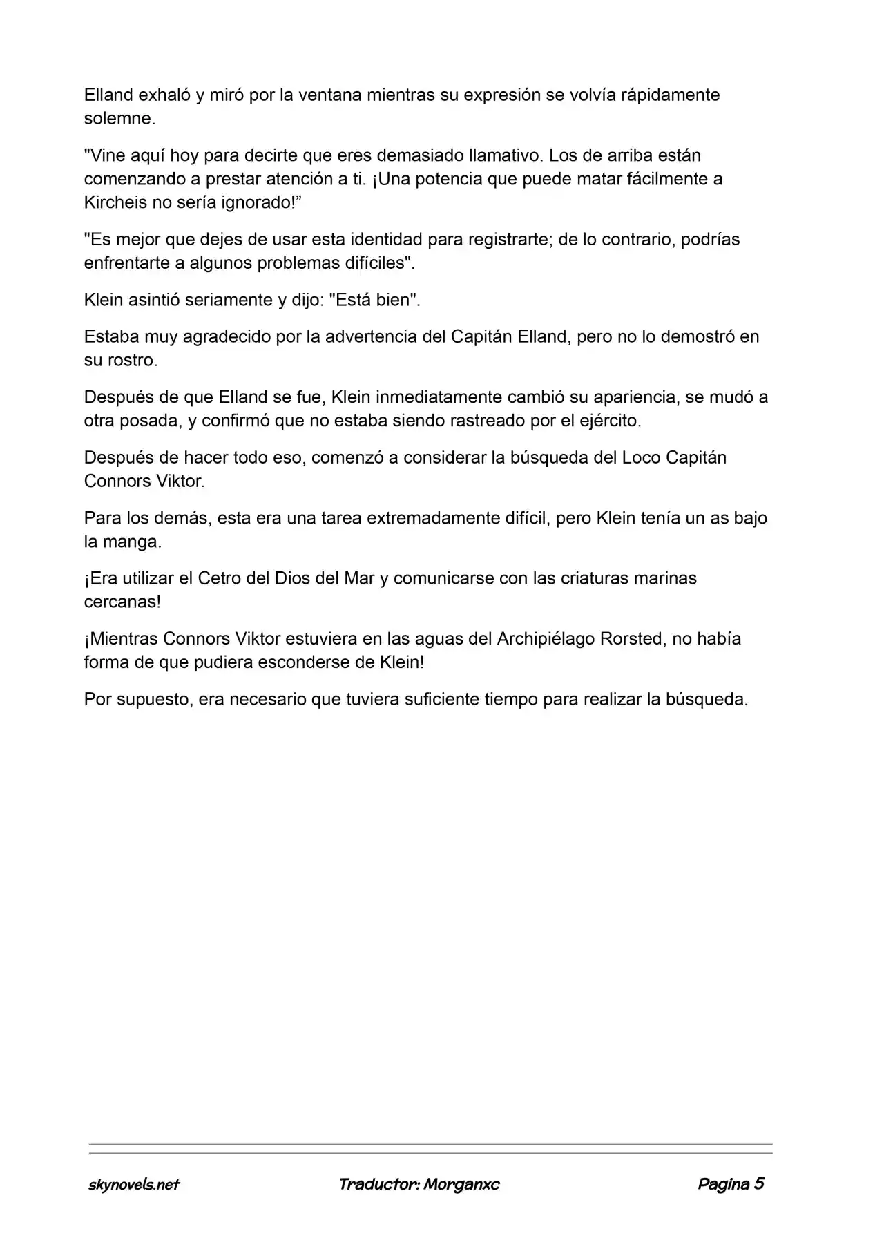 Lord Of The Mysteries (Novela) - Capítulo 709 - Página 6 - LectorTMOo