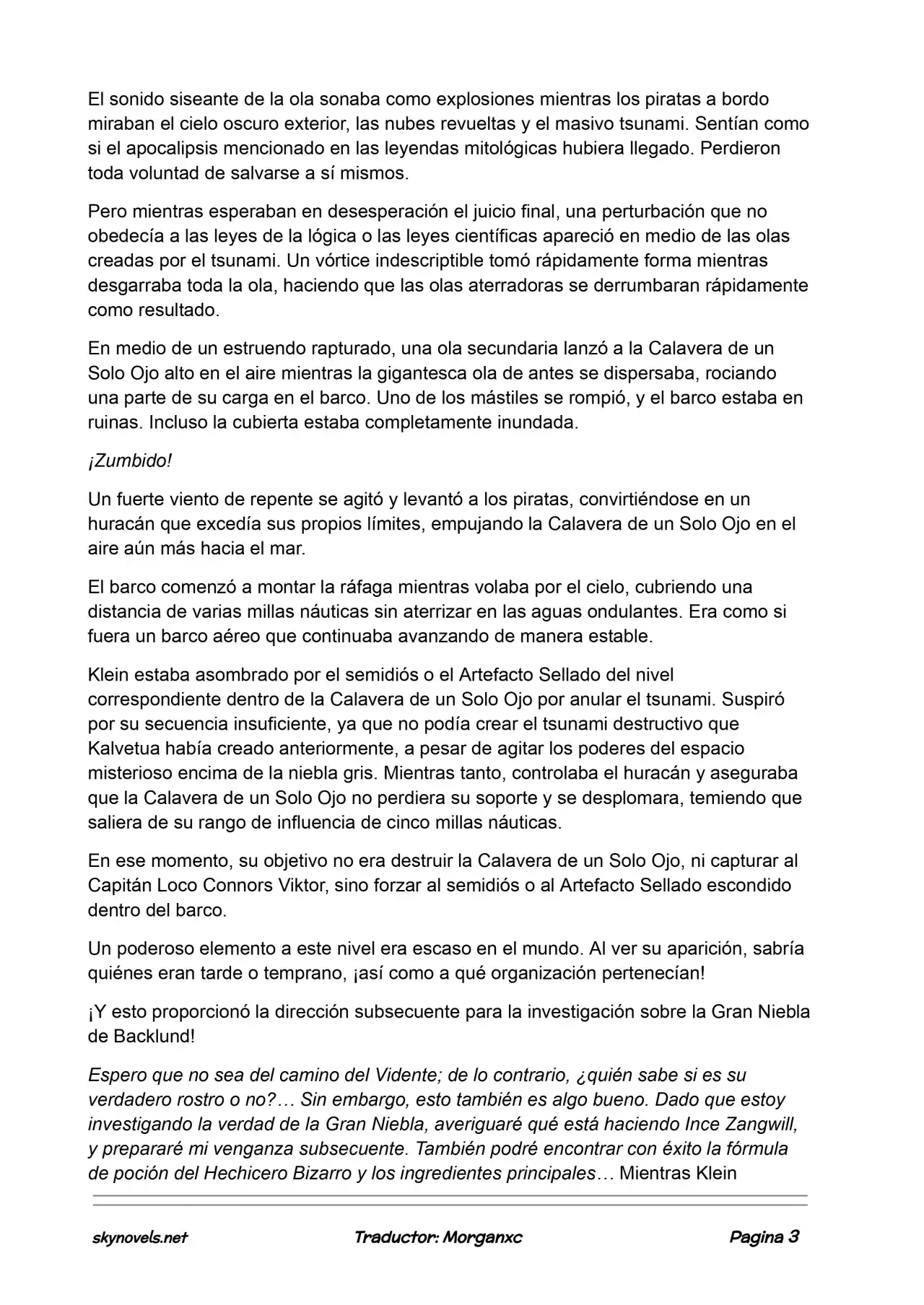 Lord Of The Mysteries (Novela) - Capítulo 711 - Página 3 - LectorTMOo