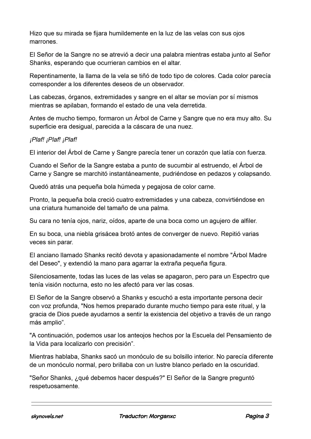 Lord Of The Mysteries (Novela) - Capítulo 725 - Página 3 - LectorTMOo