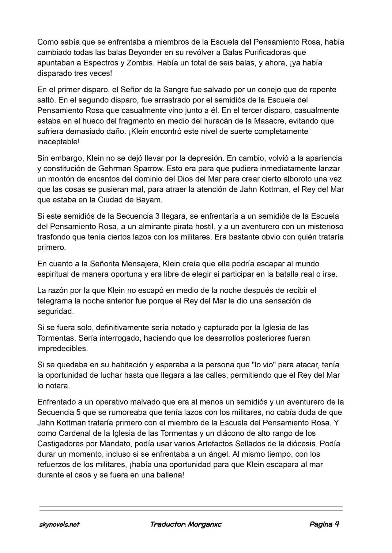 Lord Of The Mysteries (Novela) - Capítulo 727 - Página 4 - LectorTMOo