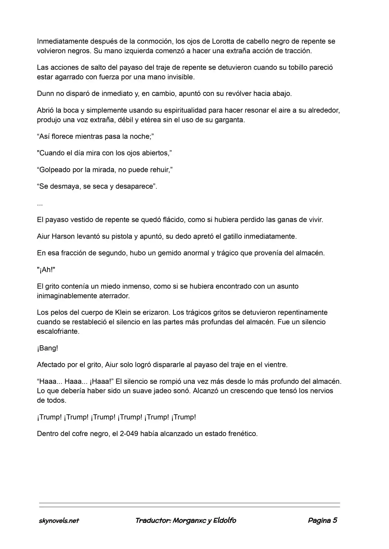 Lord Of The Mysteries (Novela) - Capítulo 73 - Página 5 - LectorTMOo