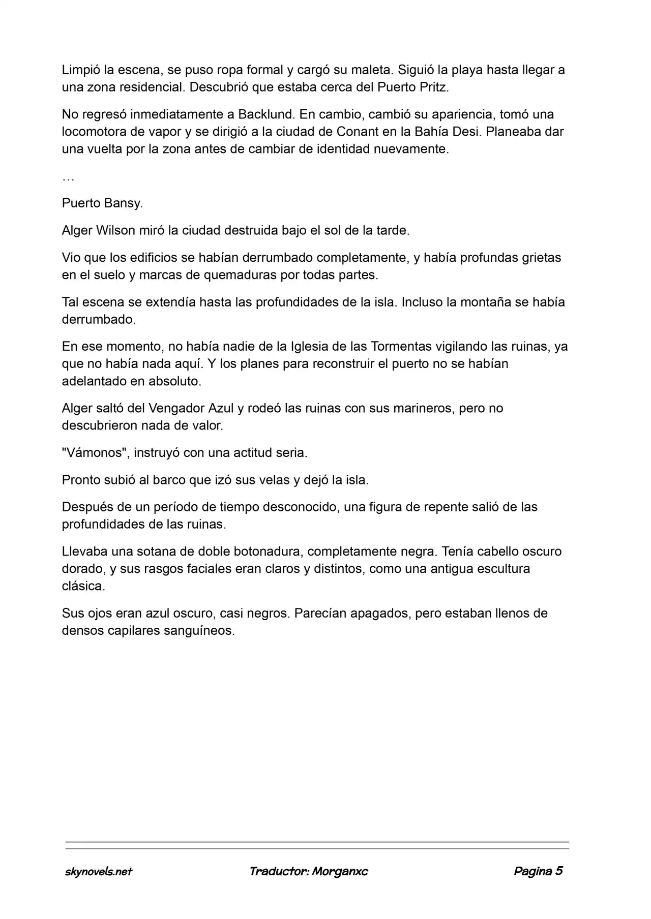 Lord Of The Mysteries (Novela) - Capítulo 731 - Página 5 - LectorTMOo