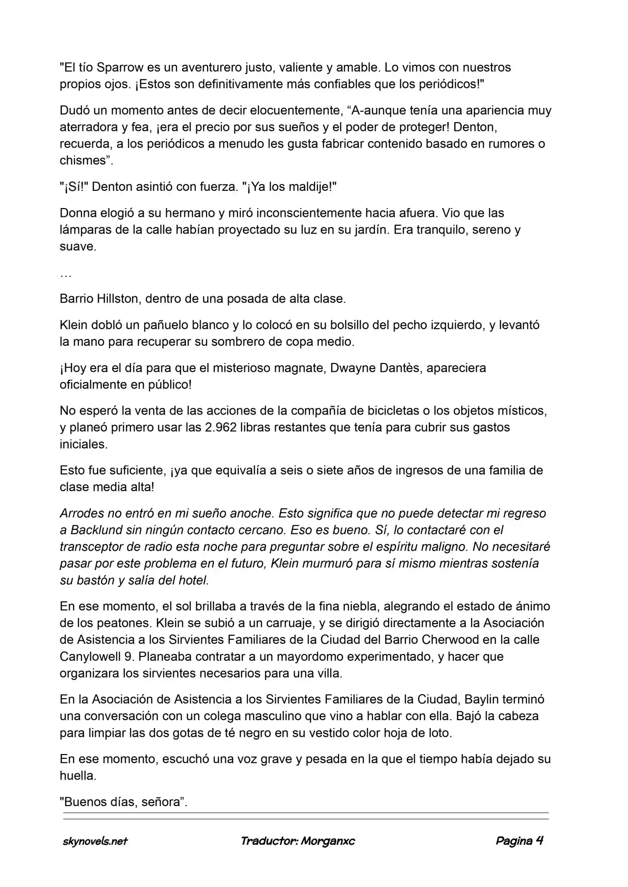 Lord Of The Mysteries (Novela) - Capítulo 737 - Página 4 - LectorTMOo