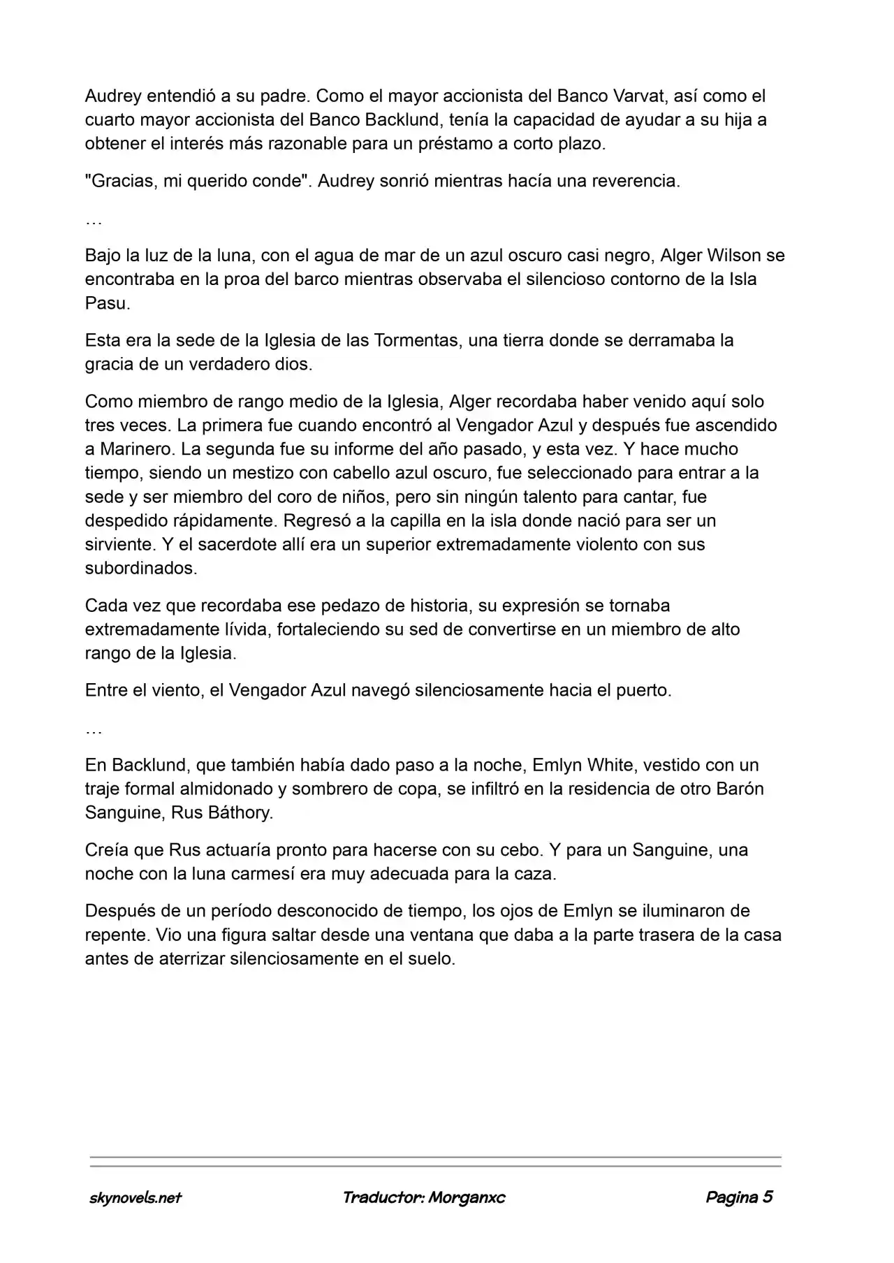 Lord Of The Mysteries (Novela) - Capítulo 746 - Página 5 - LectorTMOo