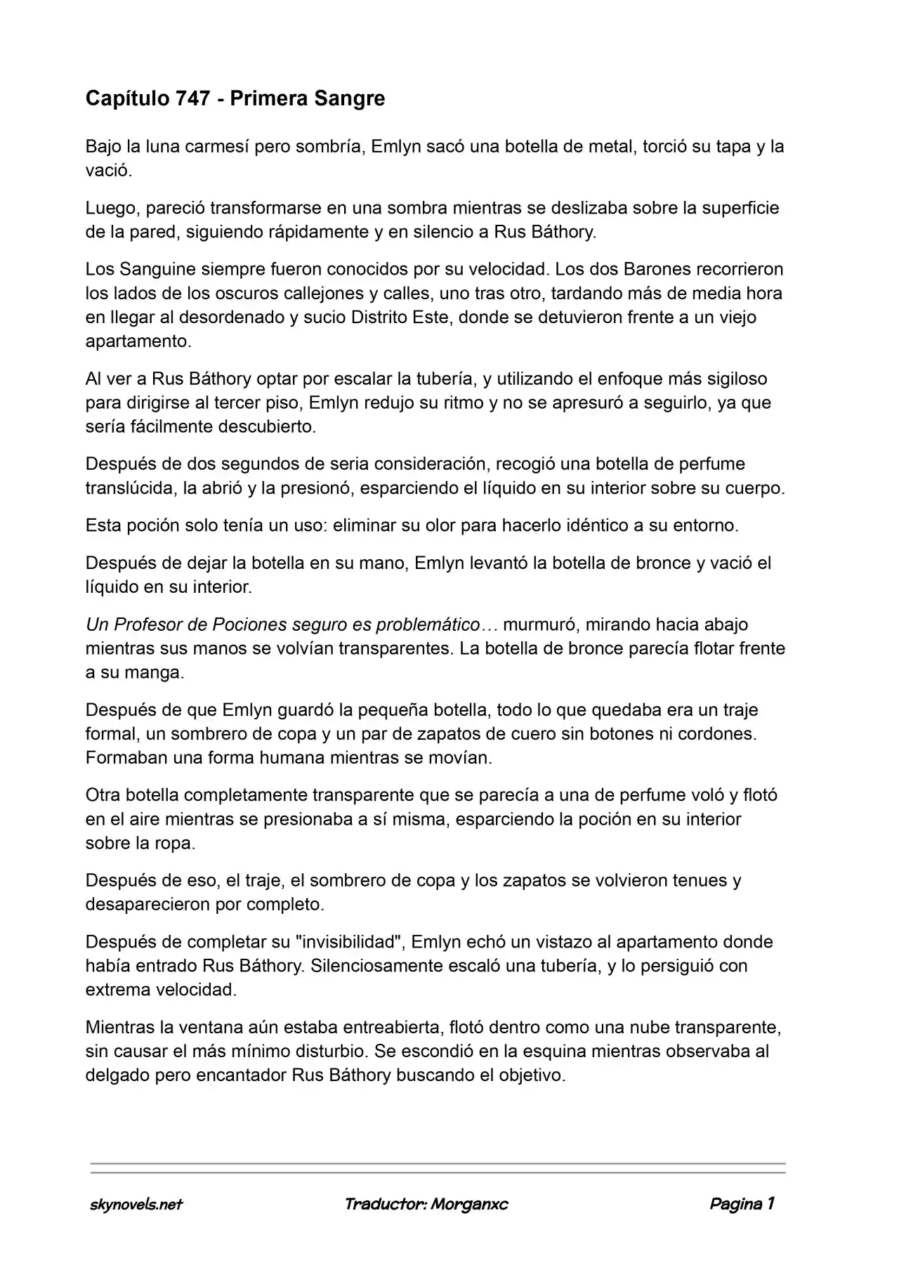 Lord Of The Mysteries (Novela) - Capítulo 747 - Página 1 - LectorTMOo