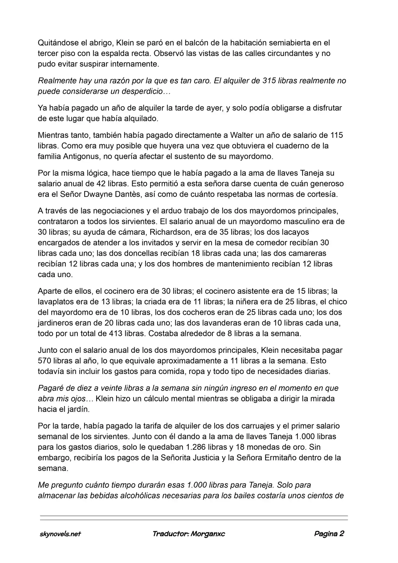 Lord Of The Mysteries (Novela) - Capítulo 749 - Página 2 - LectorTMOo