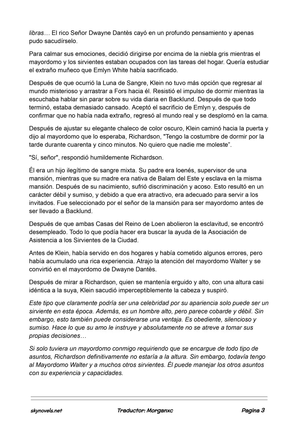 Lord Of The Mysteries (Novela) - Capítulo 749 - Página 3 - LectorTMOo