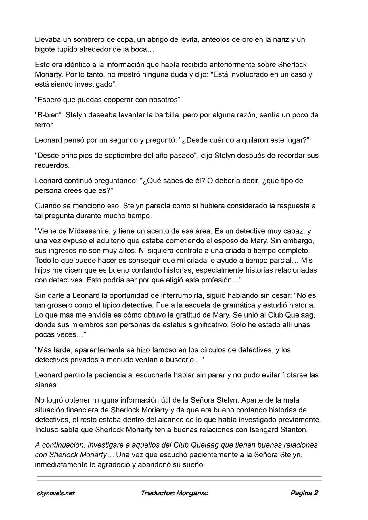 Lord Of The Mysteries (Novela) - Capítulo 751 - Página 2 - LectorTMOo