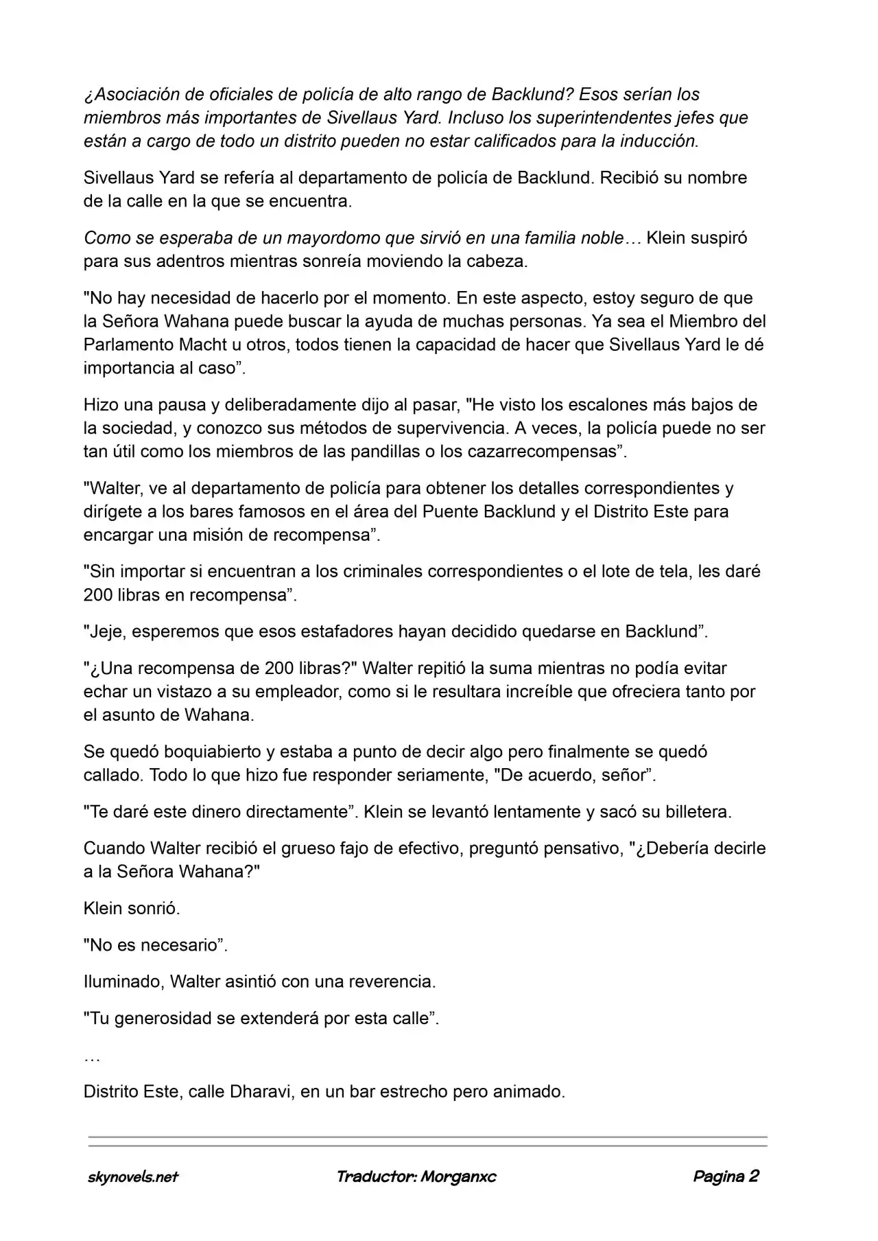 Lord Of The Mysteries (Novela) - Capítulo 758 - Página 2 - LectorTMOo