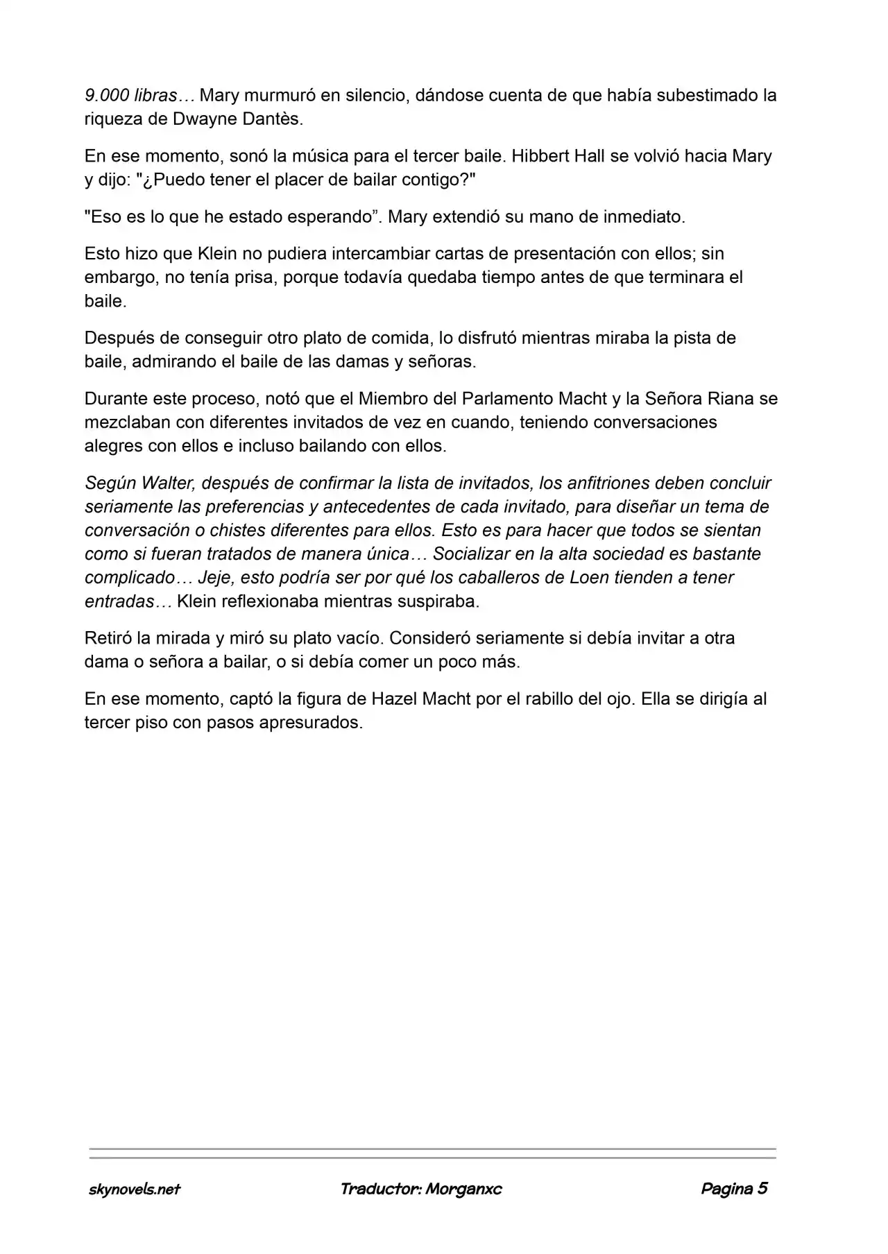 Lord Of The Mysteries (Novela) - Capítulo 760 - Página 5 - LectorTMOo