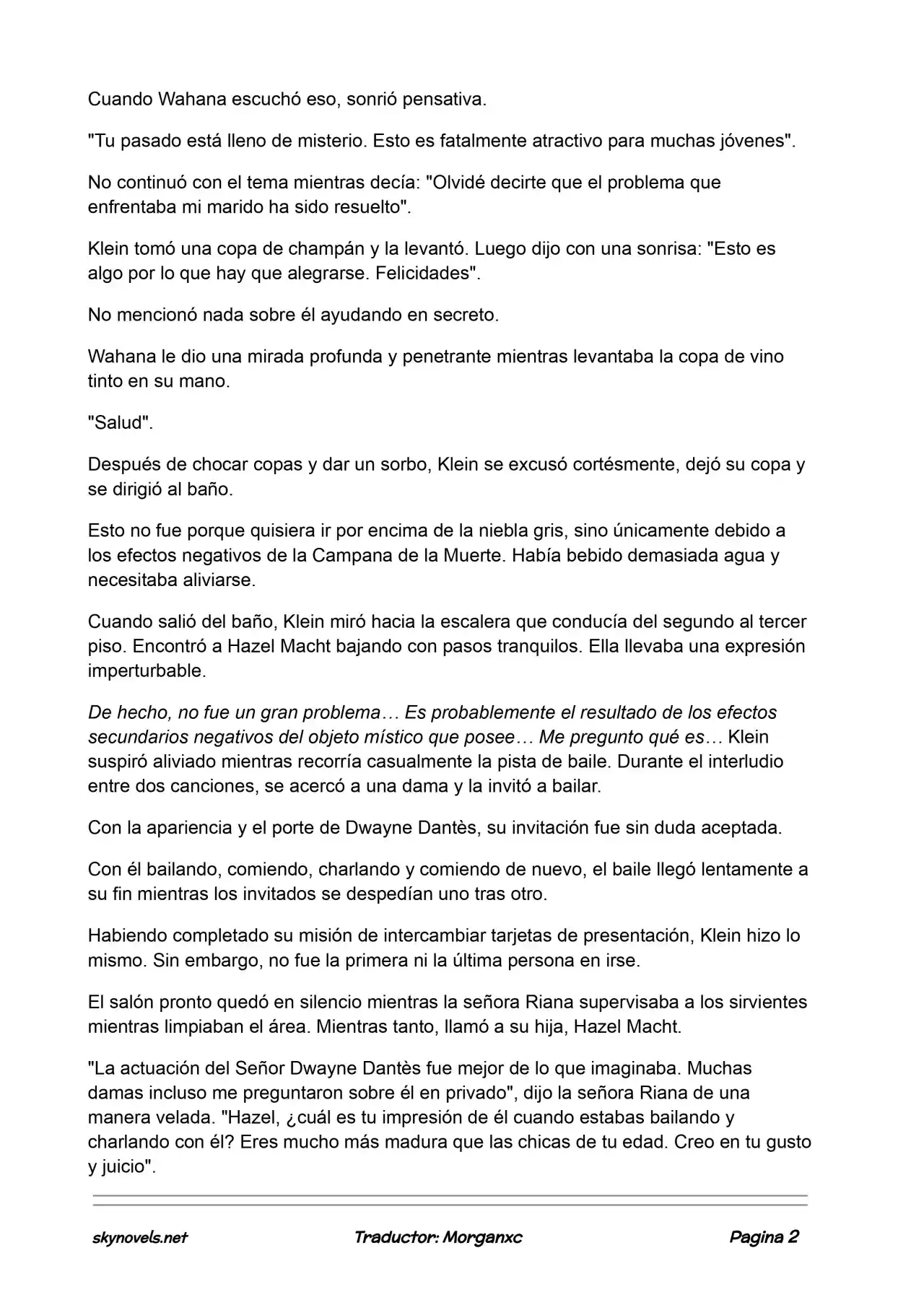 Lord Of The Mysteries (Novela) - Capítulo 761 - Página 2 - LectorTMOo