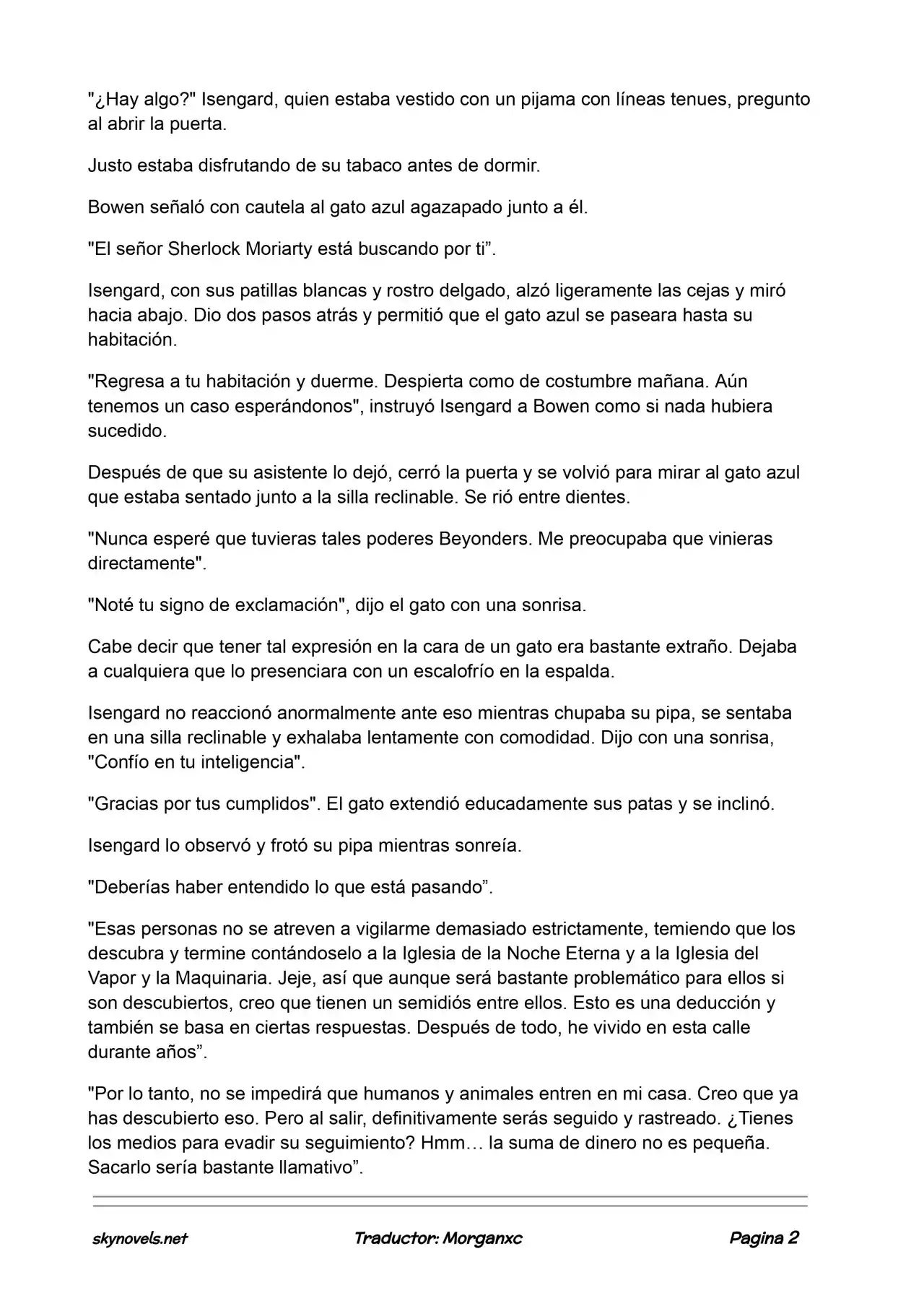 Lord Of The Mysteries (Novela) - Capítulo 769 - Página 2 - LectorTMOo