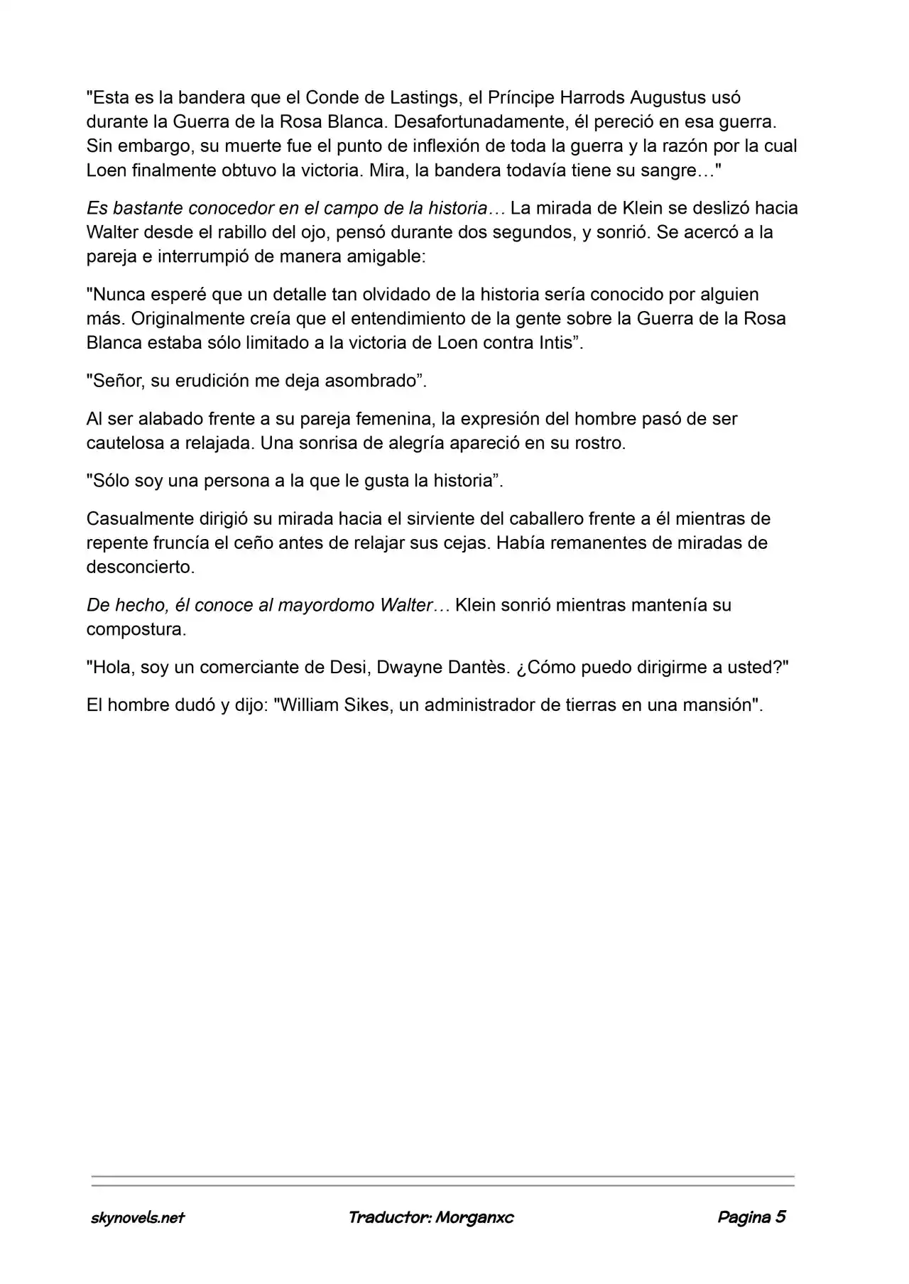 Lord Of The Mysteries (Novela) - Capítulo 772 - Página 5 - LectorTMOo
