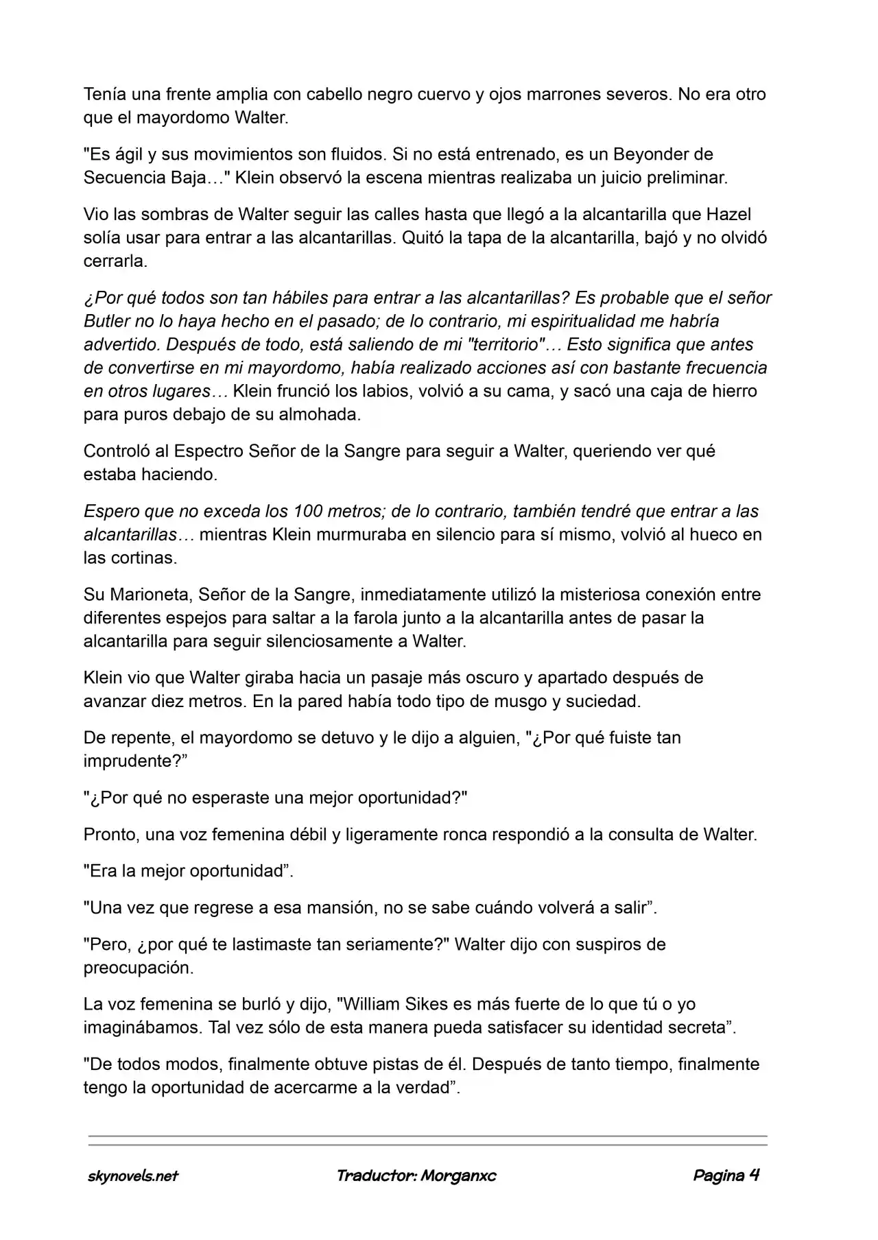 Lord Of The Mysteries (Novela) - Capítulo 773 - Página 4 - LectorTMOo