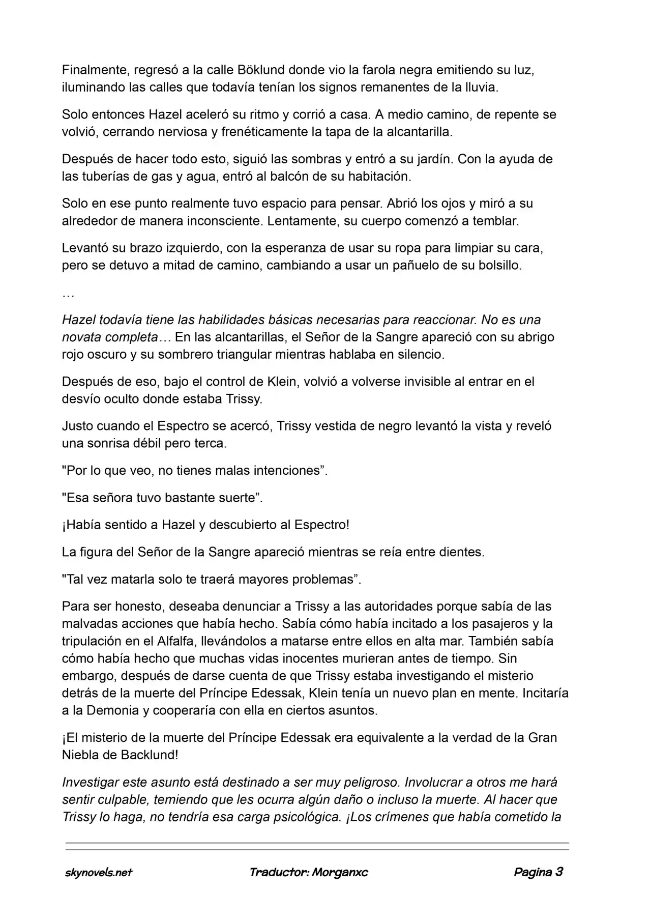 Lord Of The Mysteries (Novela) - Capítulo 774 - Página 3 - LectorTMOo