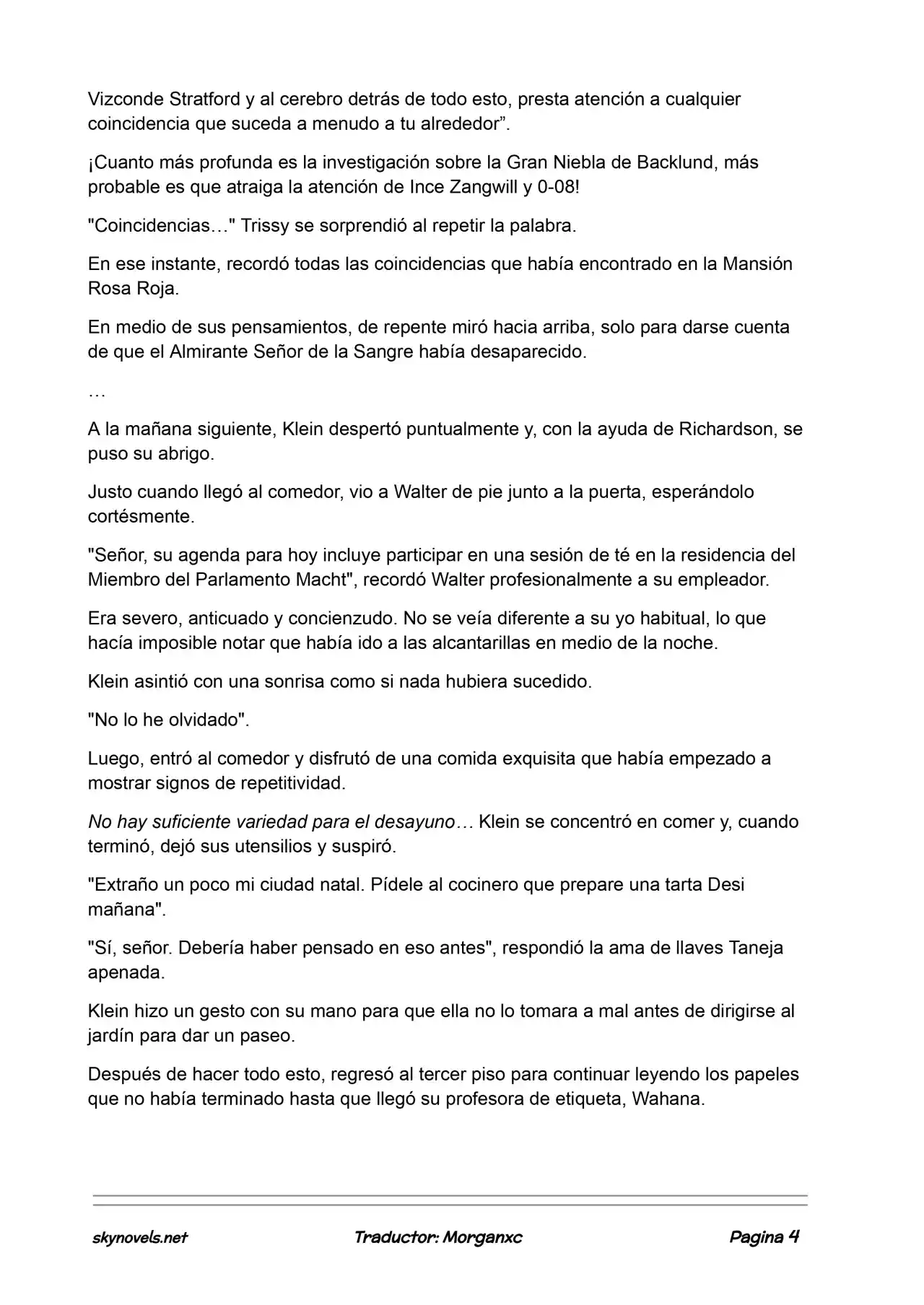 Lord Of The Mysteries (Novela) - Capítulo 775 - Página 4 - LectorTMOo