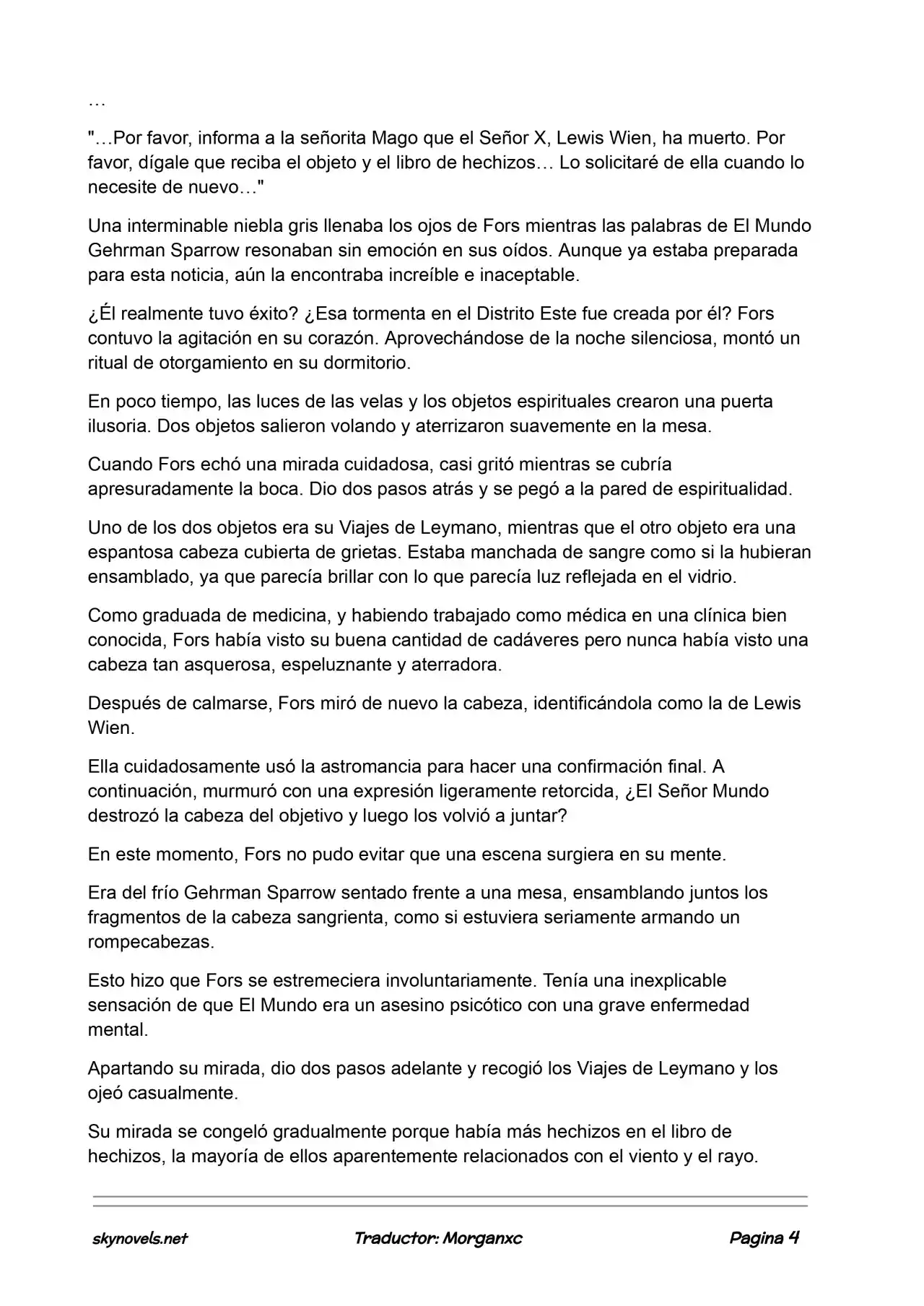 Lord Of The Mysteries (Novela) - Capítulo 781 - Página 4 - LectorTMOo