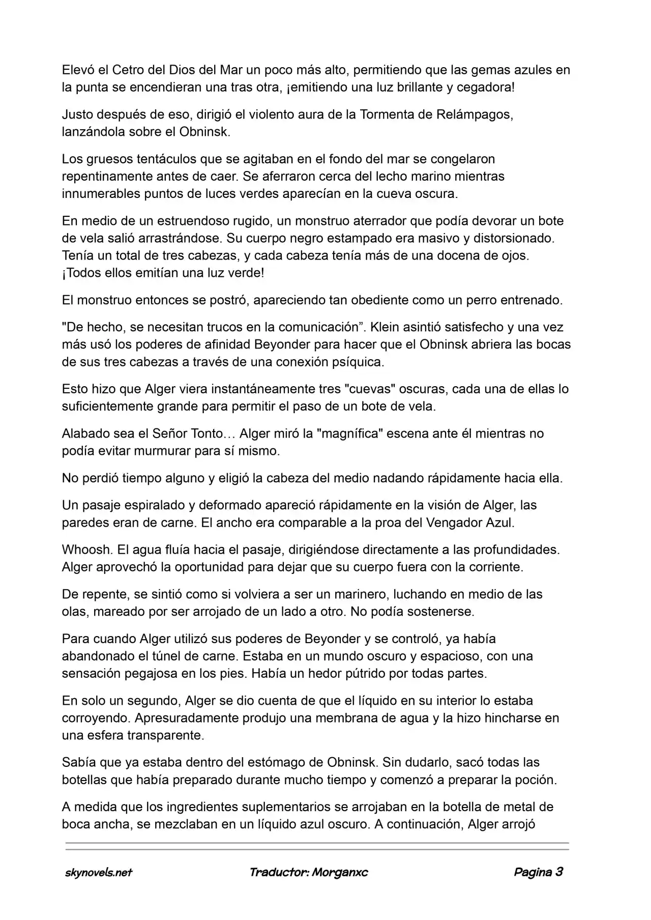Lord Of The Mysteries (Novela) - Capítulo 783 - Página 3 - LectorTMOo